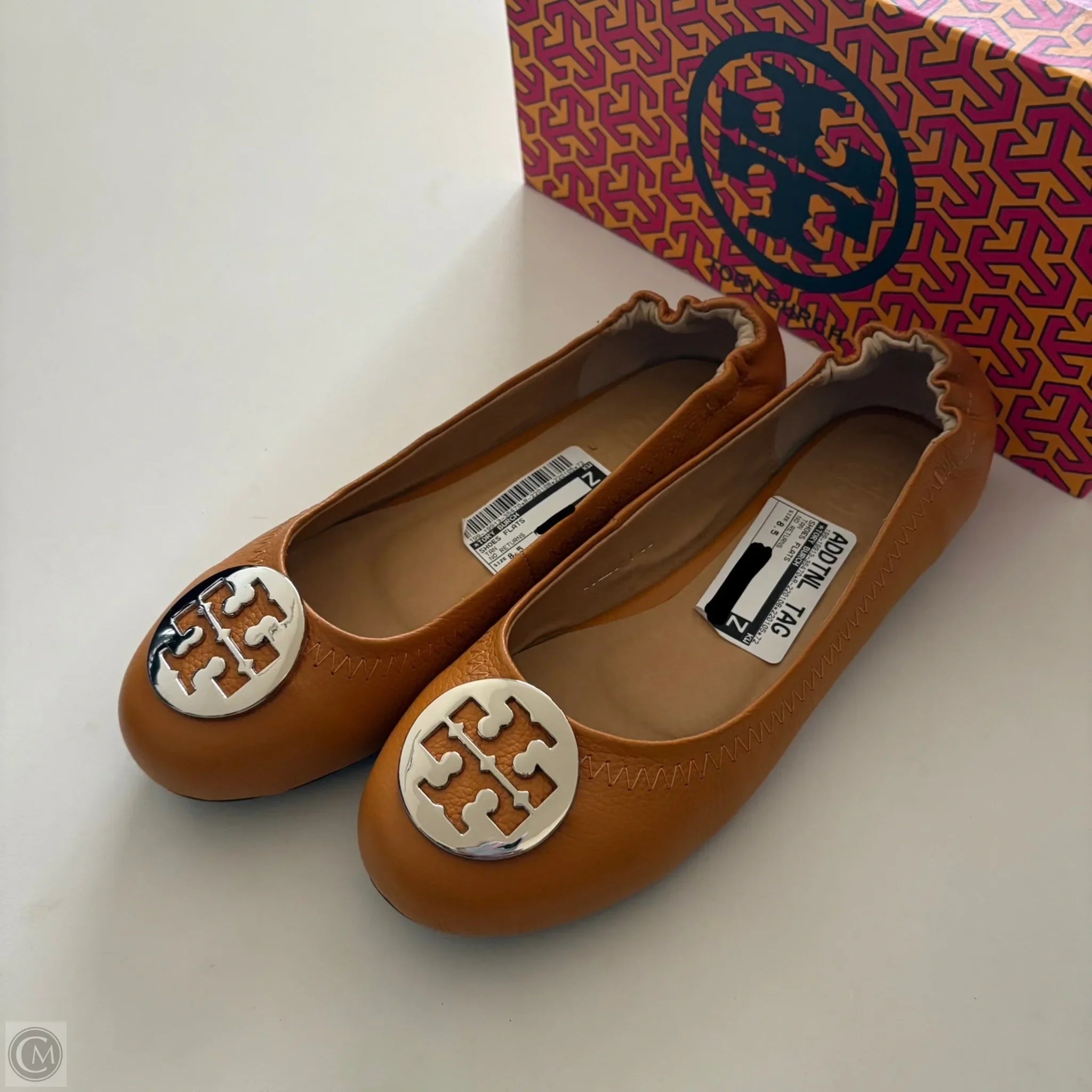 Shoes Flats By Tory Burch In Tan, Size: 8.5