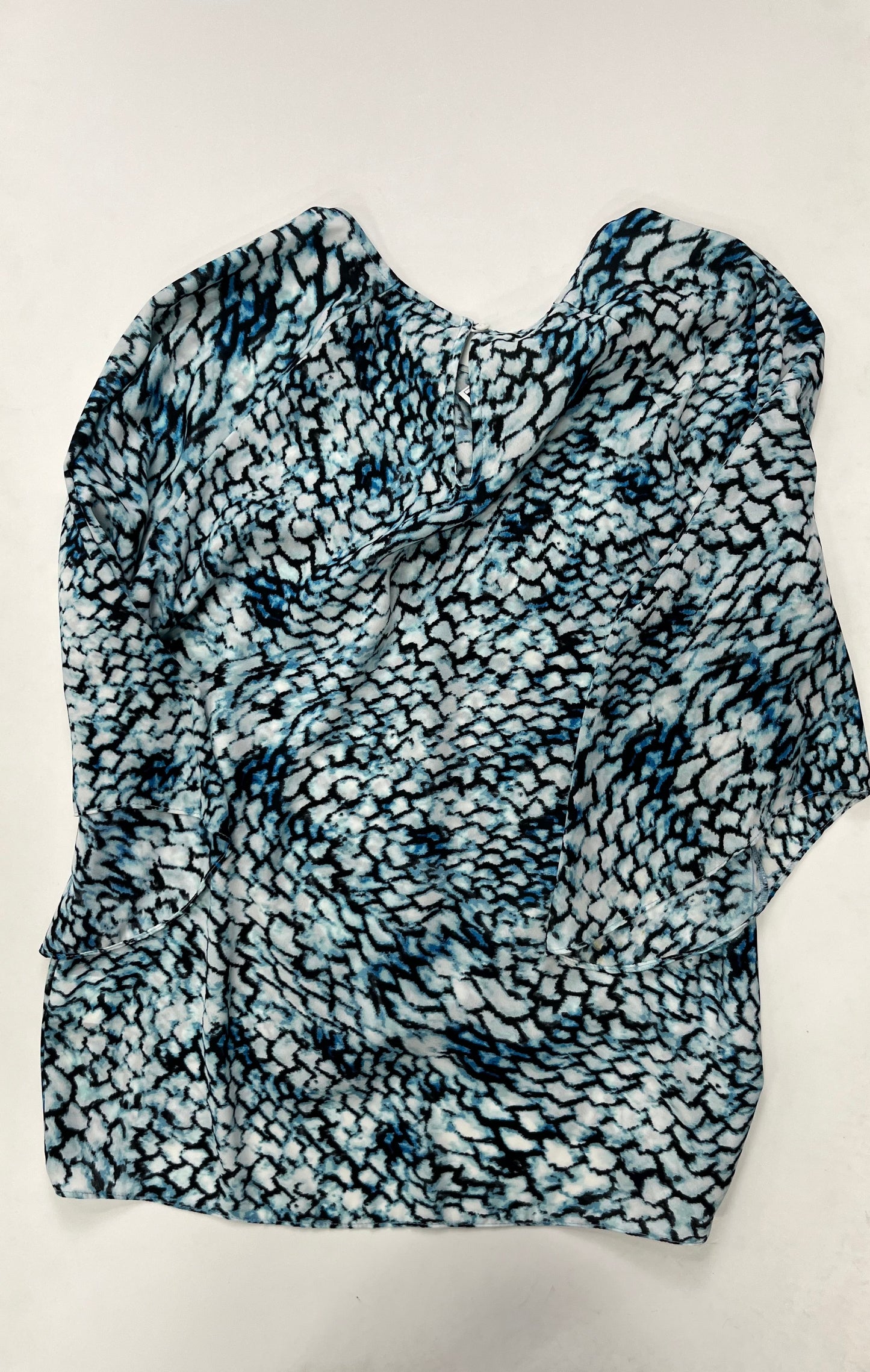 Blouse Short Sleeve By Karen Kane Size: L