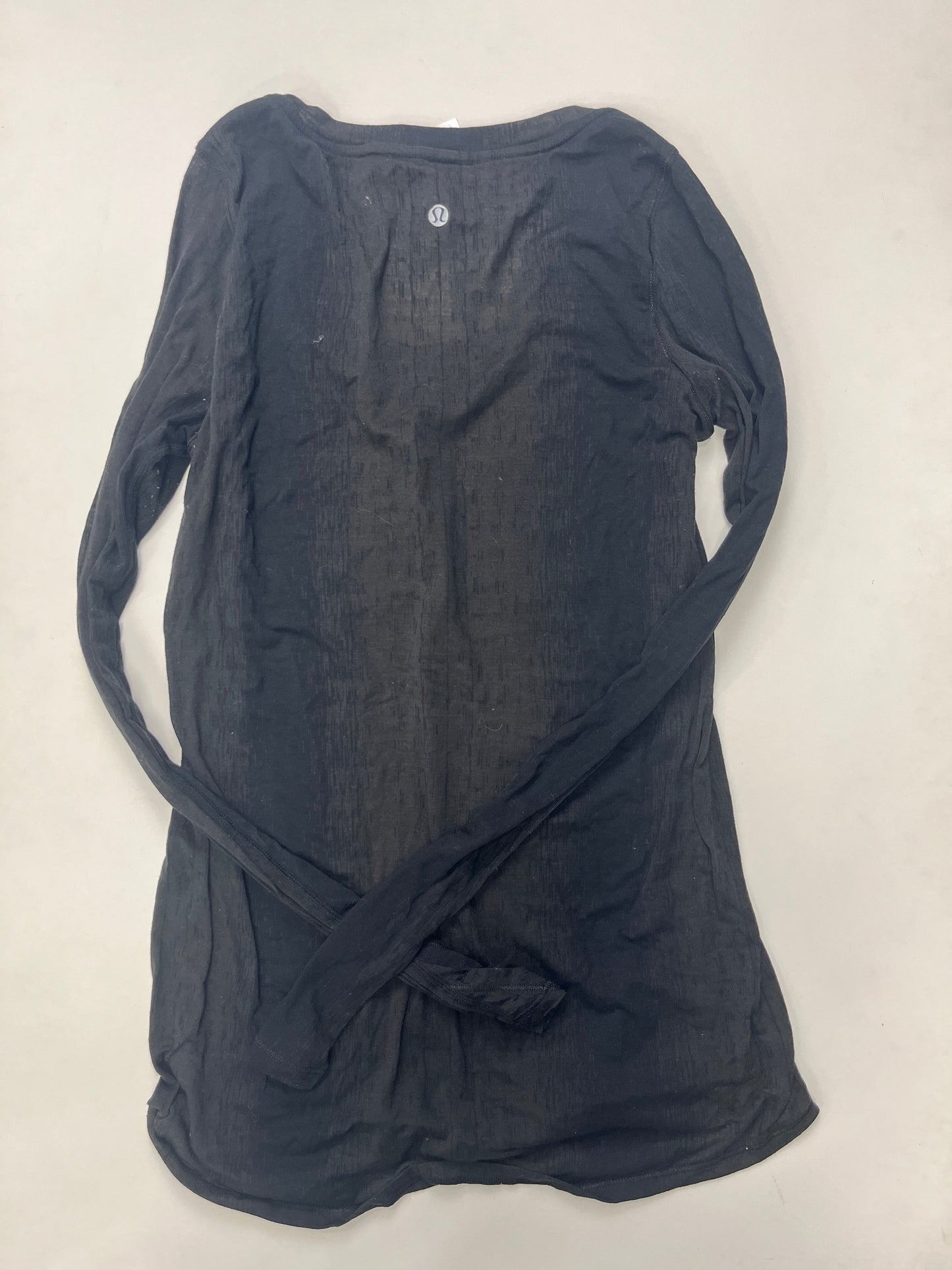 Athletic Top Long Sleeve Crewneck By Lululemon Size: S