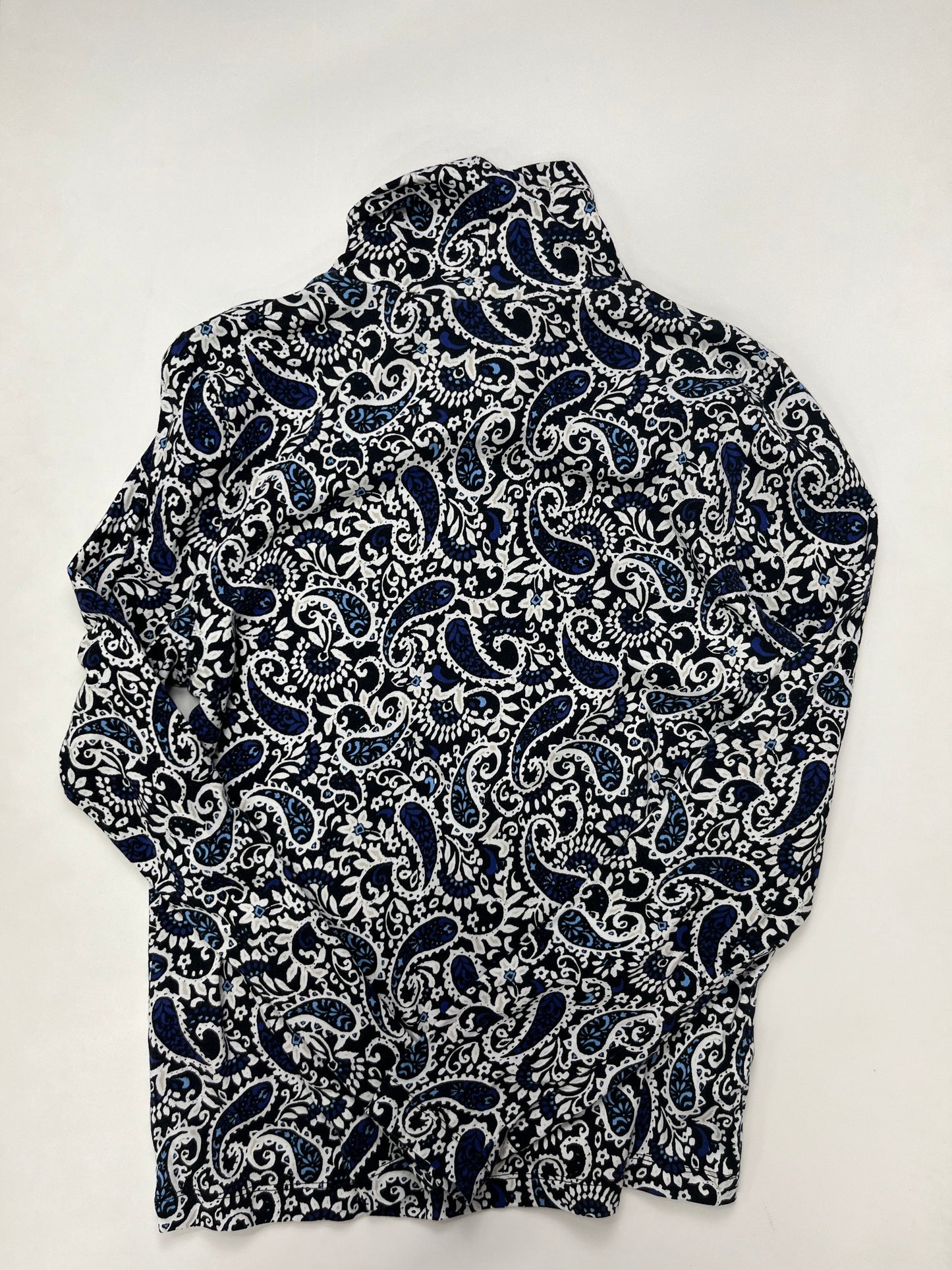 Paisley Top Long Sleeve Loft, Size L