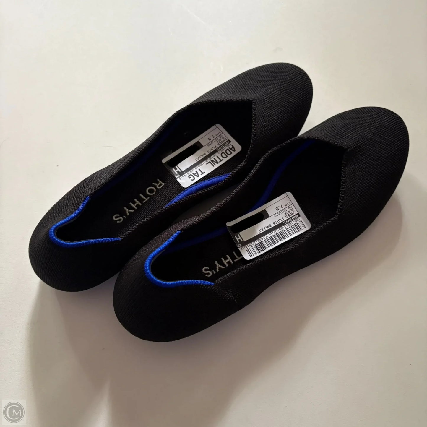 Shoes Flats Ballet By Rothys In Black, Size: 7.5