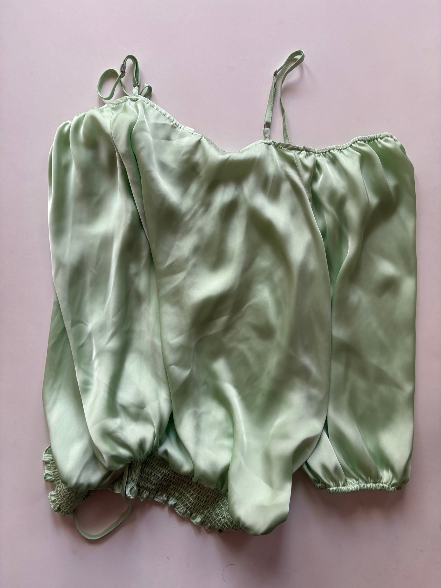 Tank Top By Cato In Green, Size: L