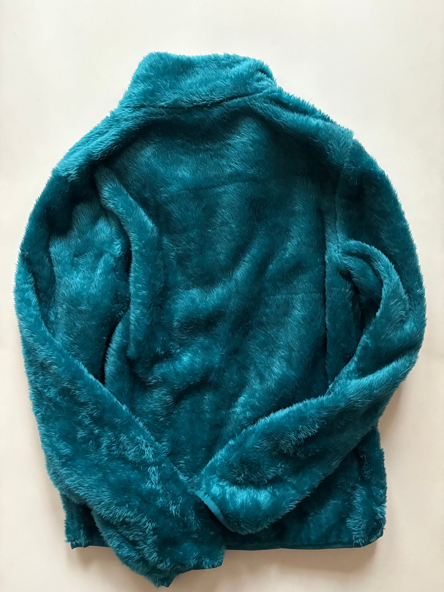 Jacket Faux Fur & Sherpa By Lilly Pulitzer In Blue, Size: Xs