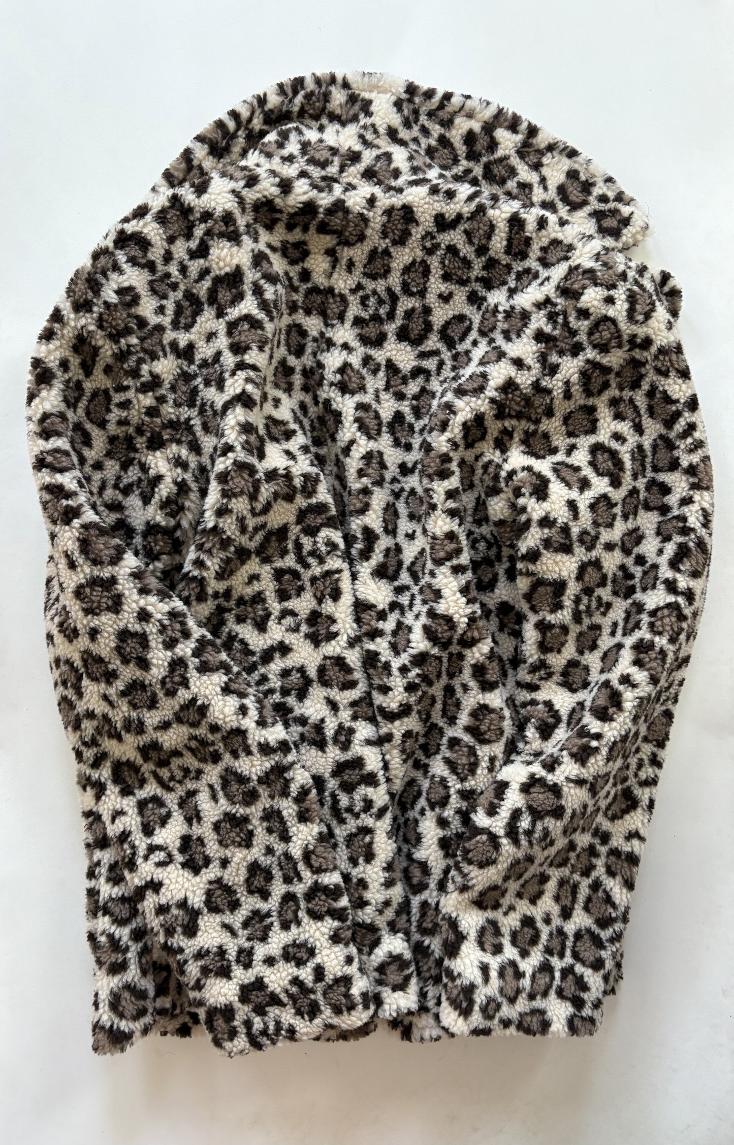 Jacket Faux Fur & Sherpa By Crown And Ivy Size: S