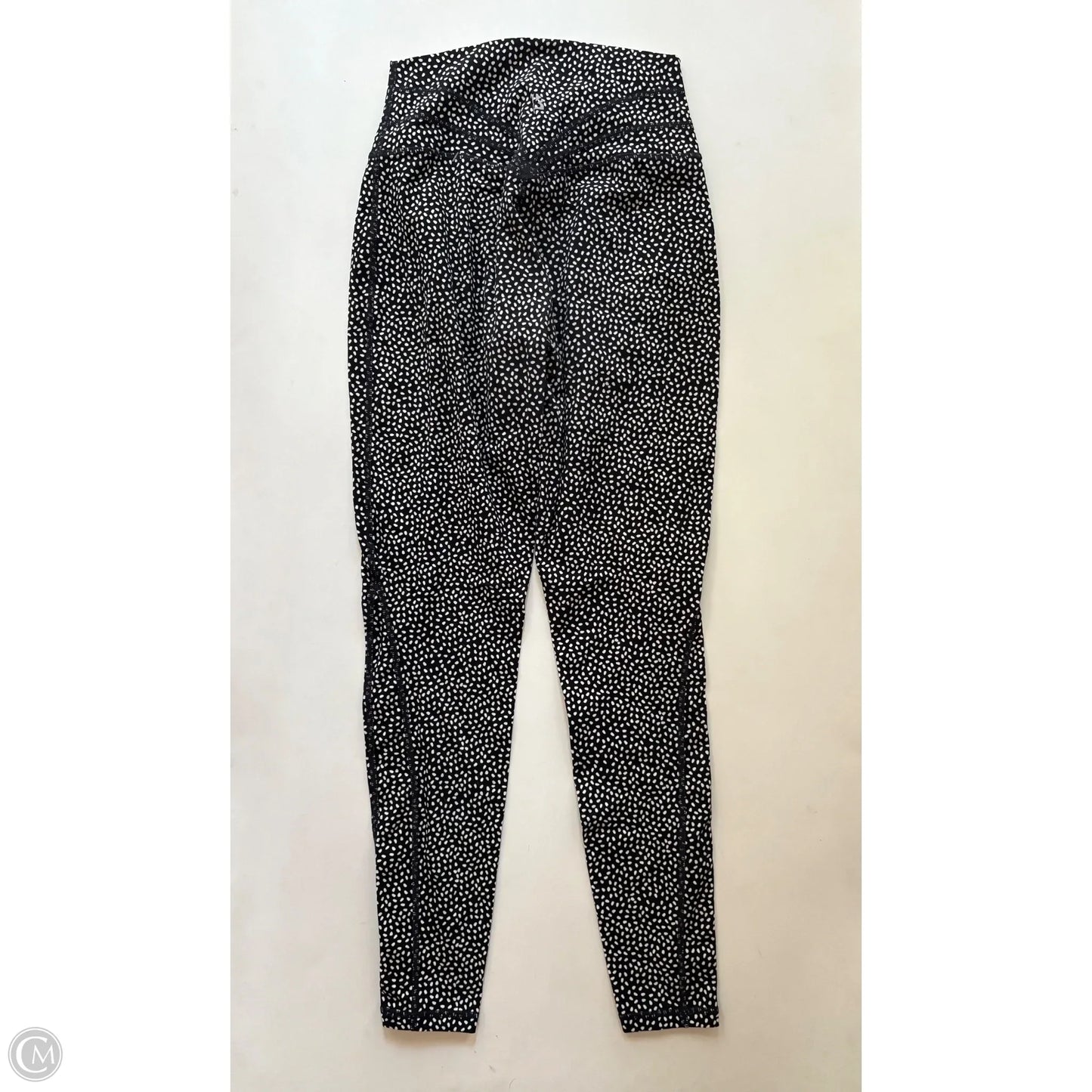 Athletic Leggings By Buff Bunny In Polkadot Pattern, Size: M