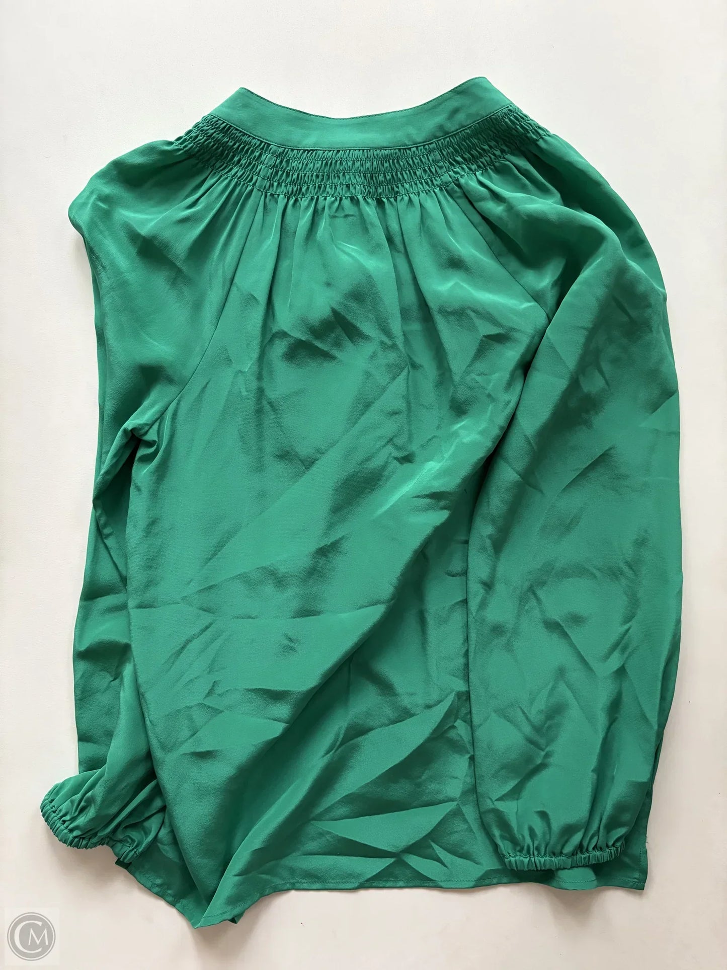 Blouse Long Sleeve By Lilly Pulitzer In Green, Size: Xs