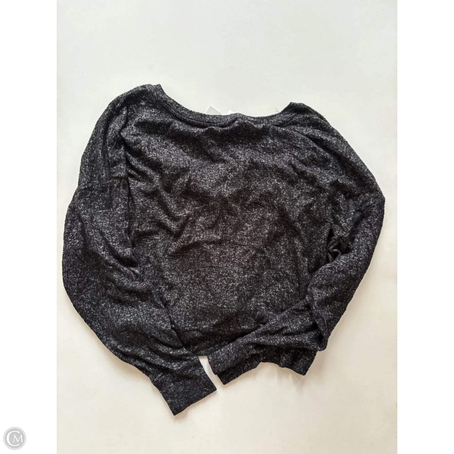 Athletic Top Long Sleeve Crewneck By Clothes Mentor In Black, Size: S