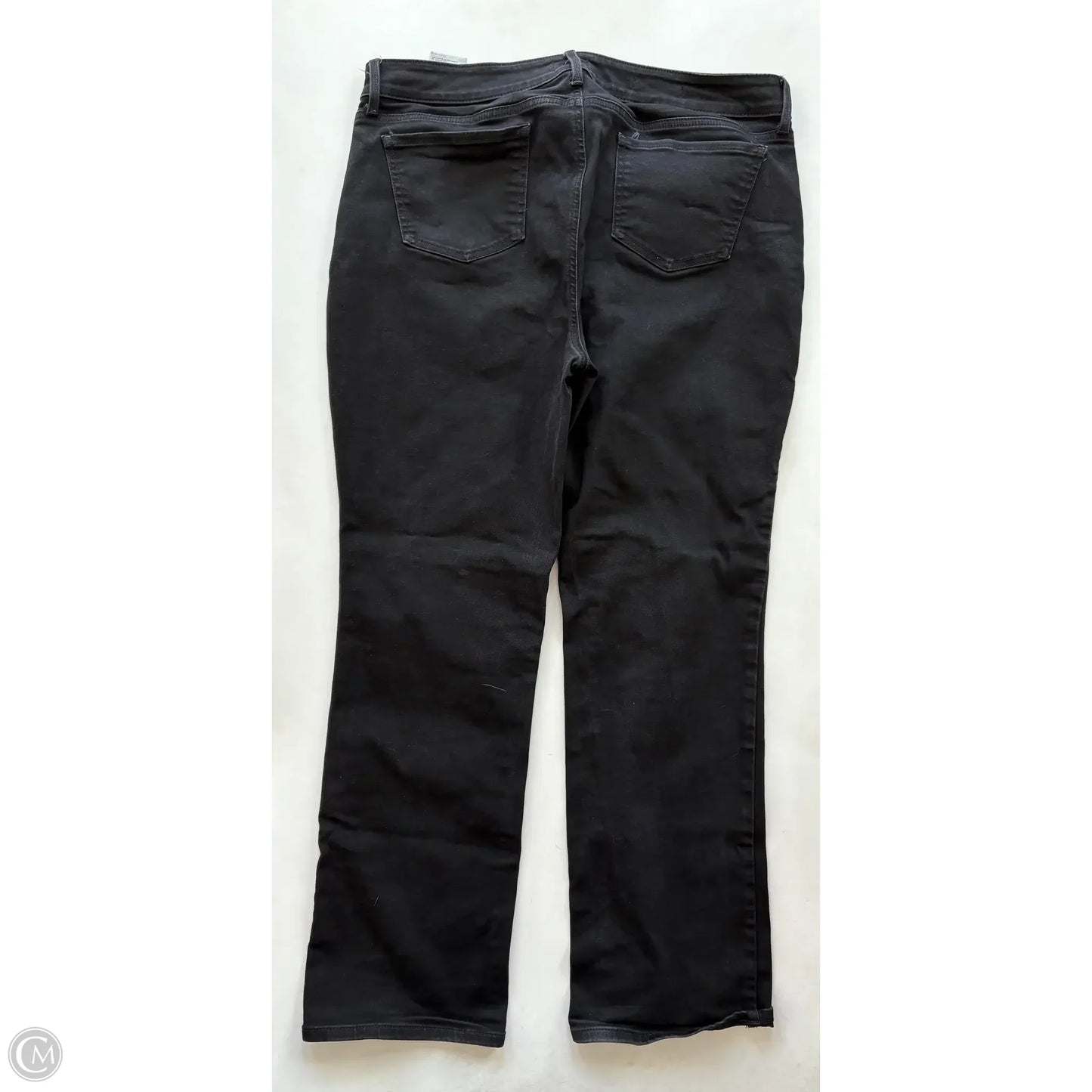 Jeans Straight By Not Your Daughters Jeans In Black, Size: 18