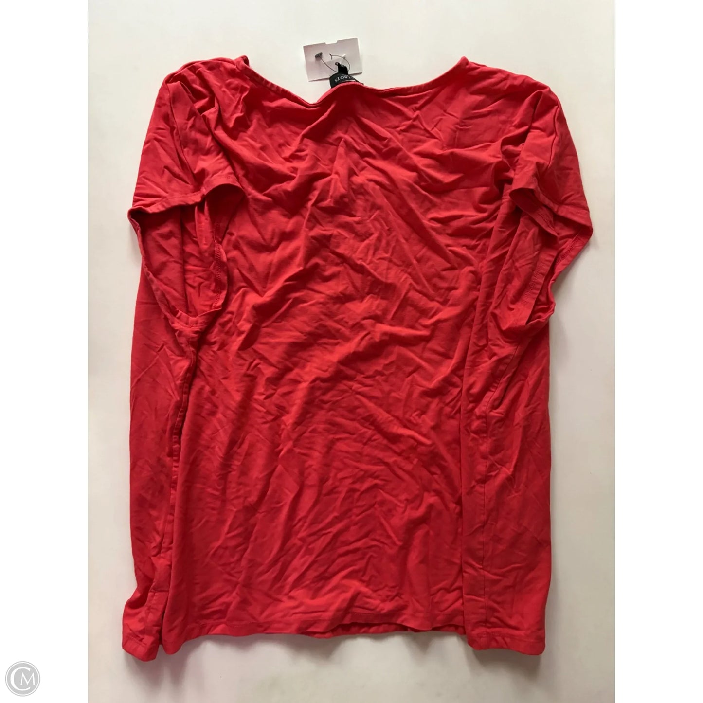 Top Short Sleeve By Talbots In Orange, Size: 3x