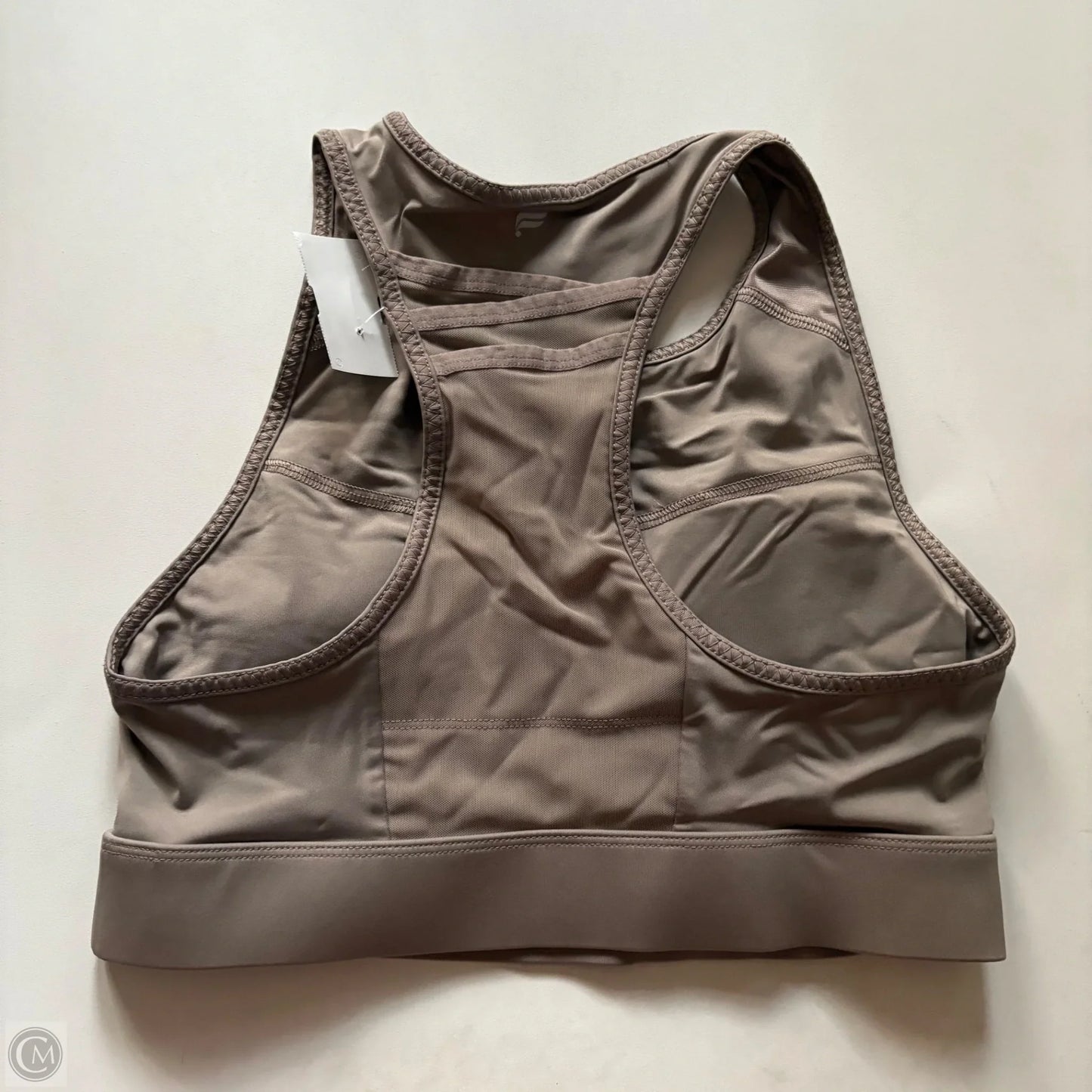 Athletic Bra By Fabletics In Beige, Size: M