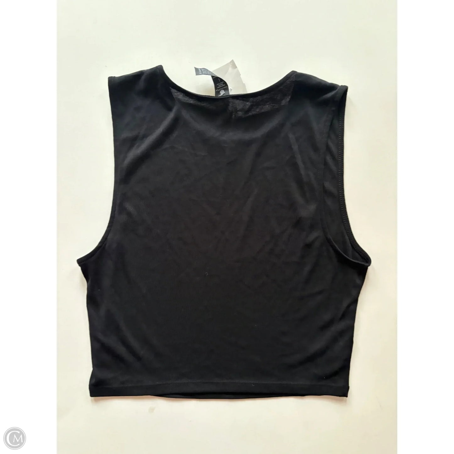 Athletic Tank Top By Yogalicious In Black, Size: L