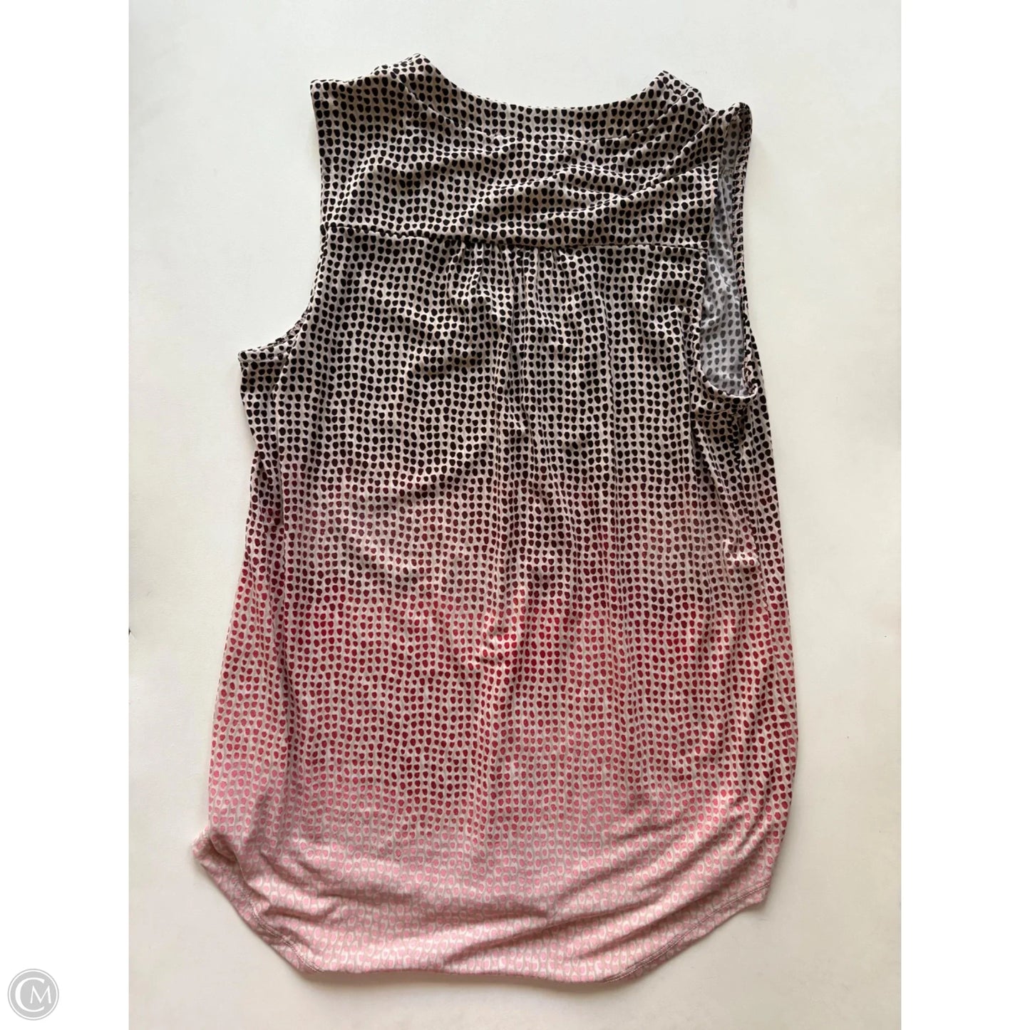 Blouse Sleeveless By Liz Claiborne In Multi-colored, Size: M