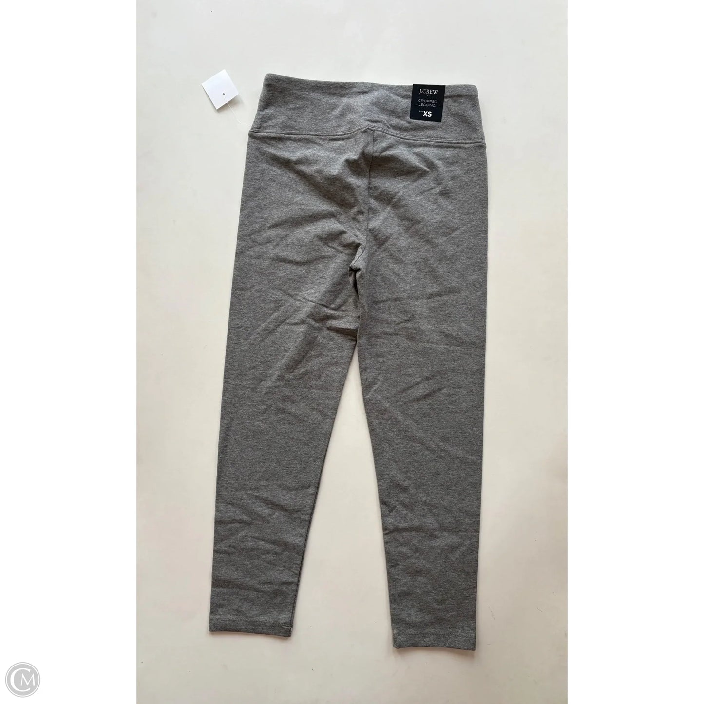 Athletic Leggings Capris By J. Crew In Grey, Size: Xs