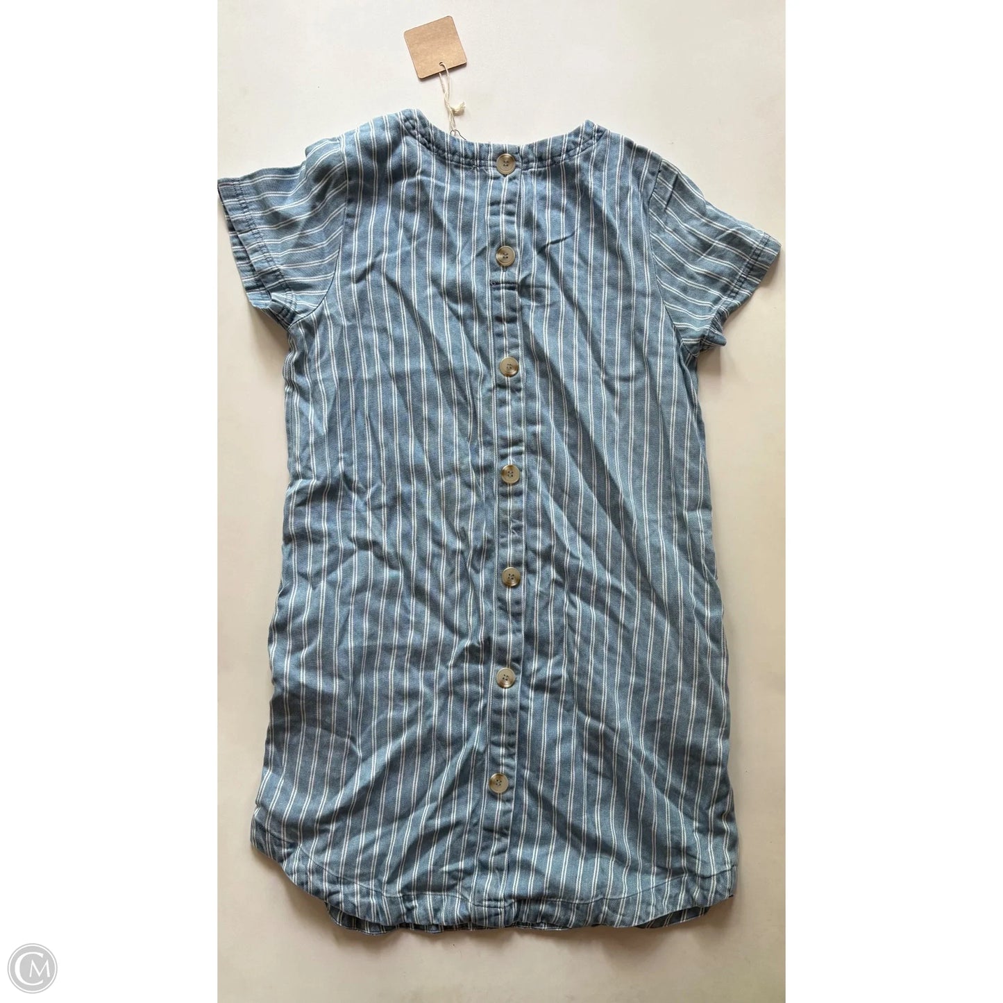 Dress Casual Midi By Blu Pepper In Striped Pattern, Size: S