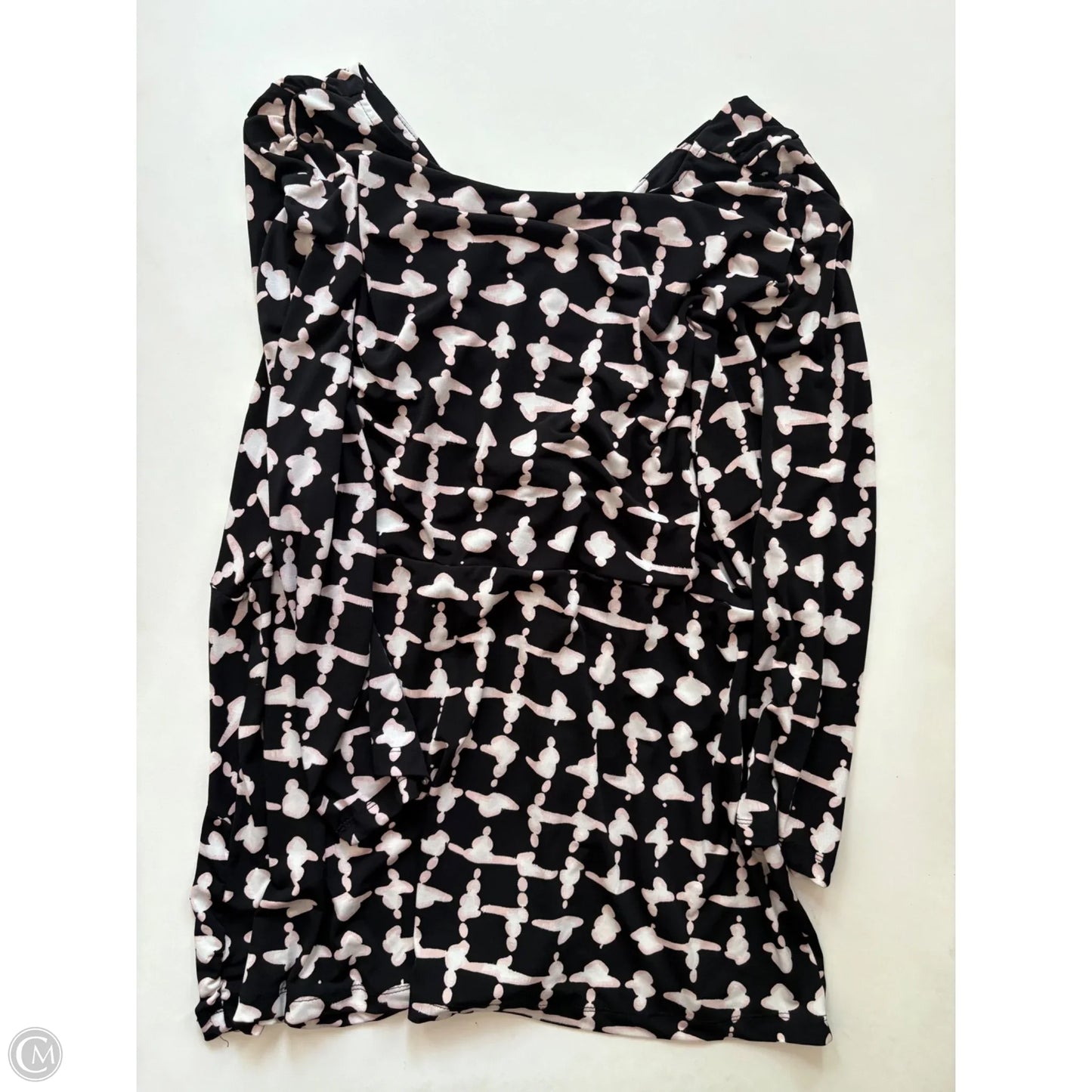 Top Long Sleeve By Daisy Fuentes In Black, Size: 2x