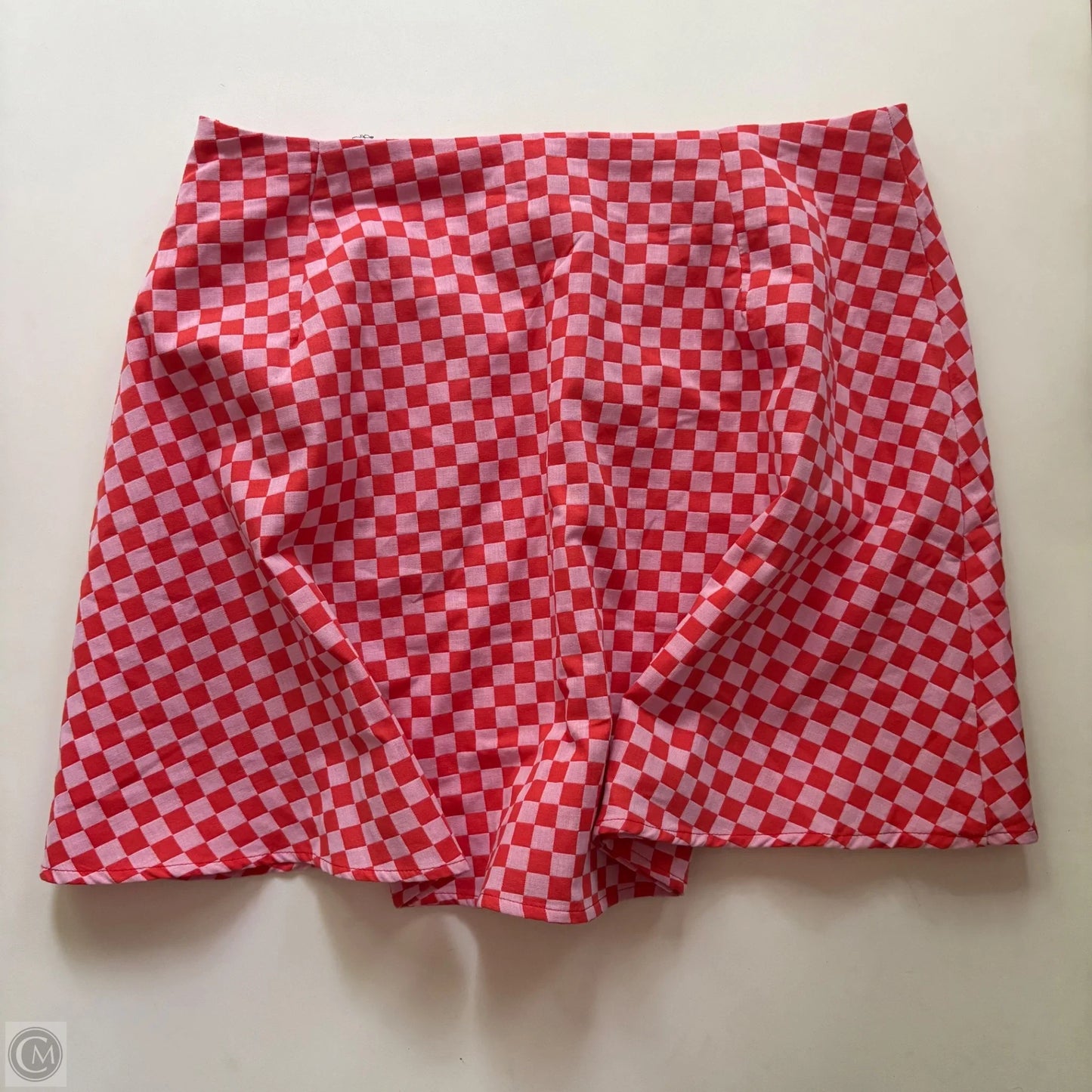 Skirt Mini & Short By Crown And Ivy In Checkered Pattern, Size: 10