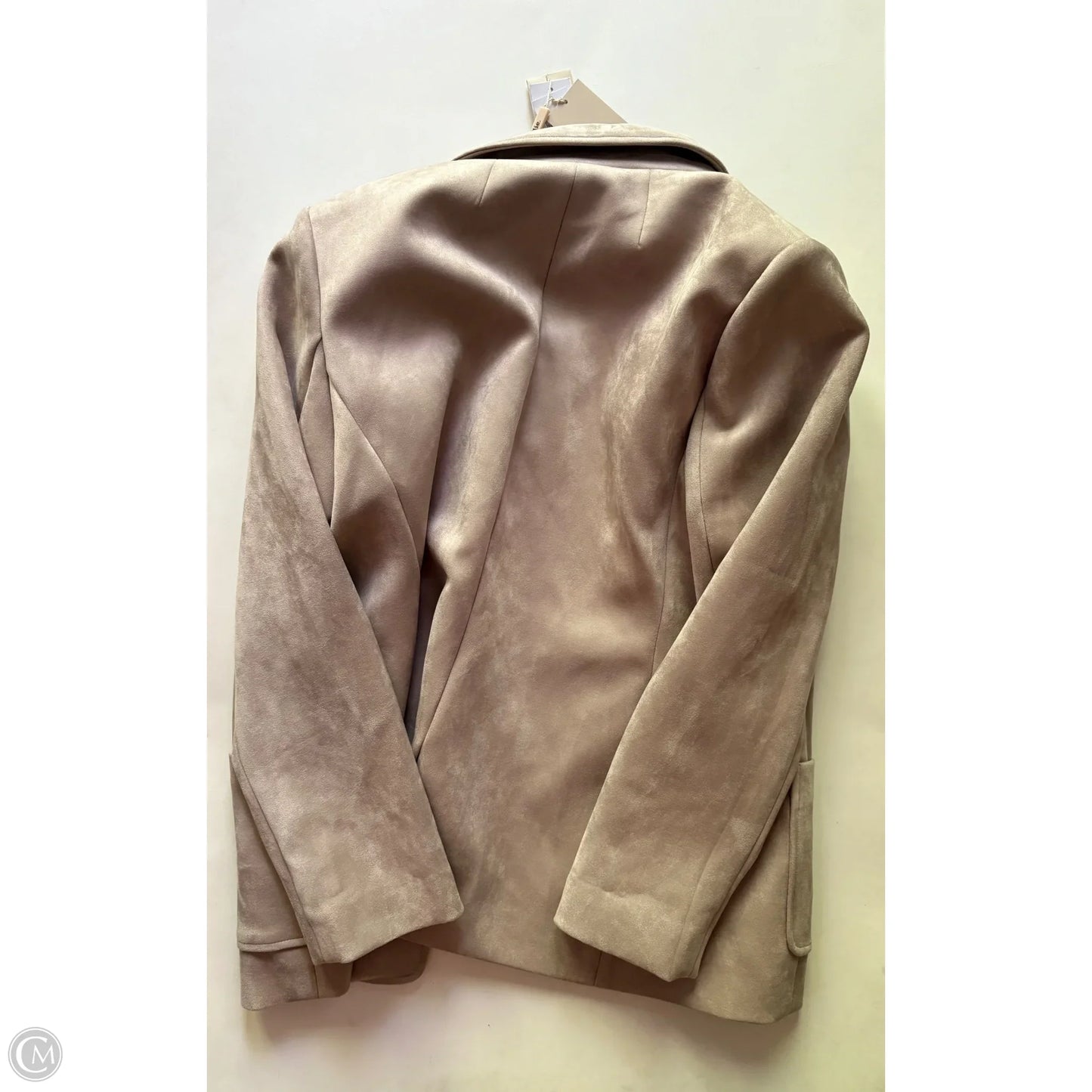 Jacket Moto By Elie Tahari In Beige, Size: Xl