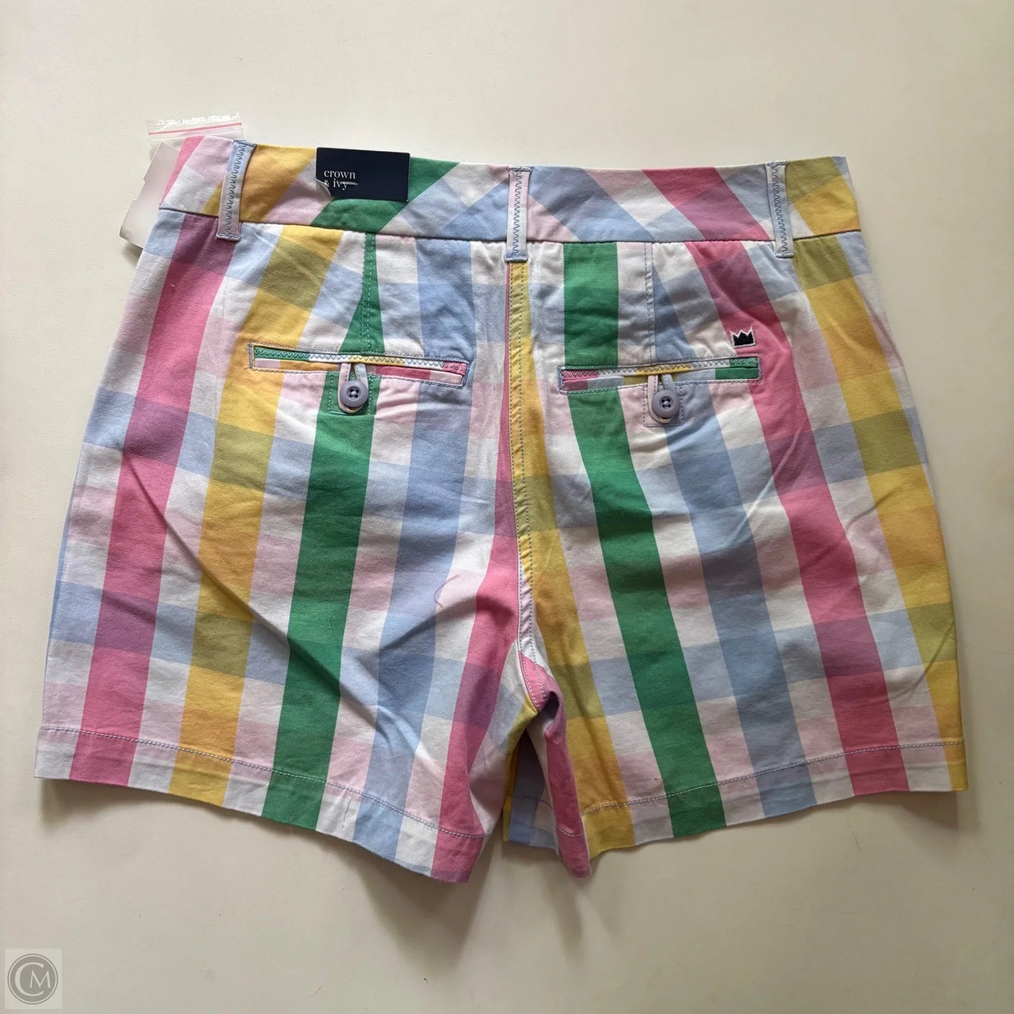 Shorts By Crown And Ivy In Plaid Pattern, Size: 4