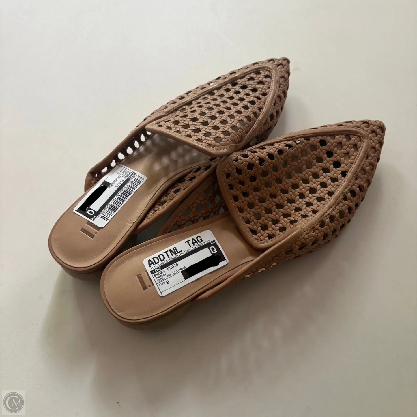 Shoes Flats By Inc In Brown, Size: 9