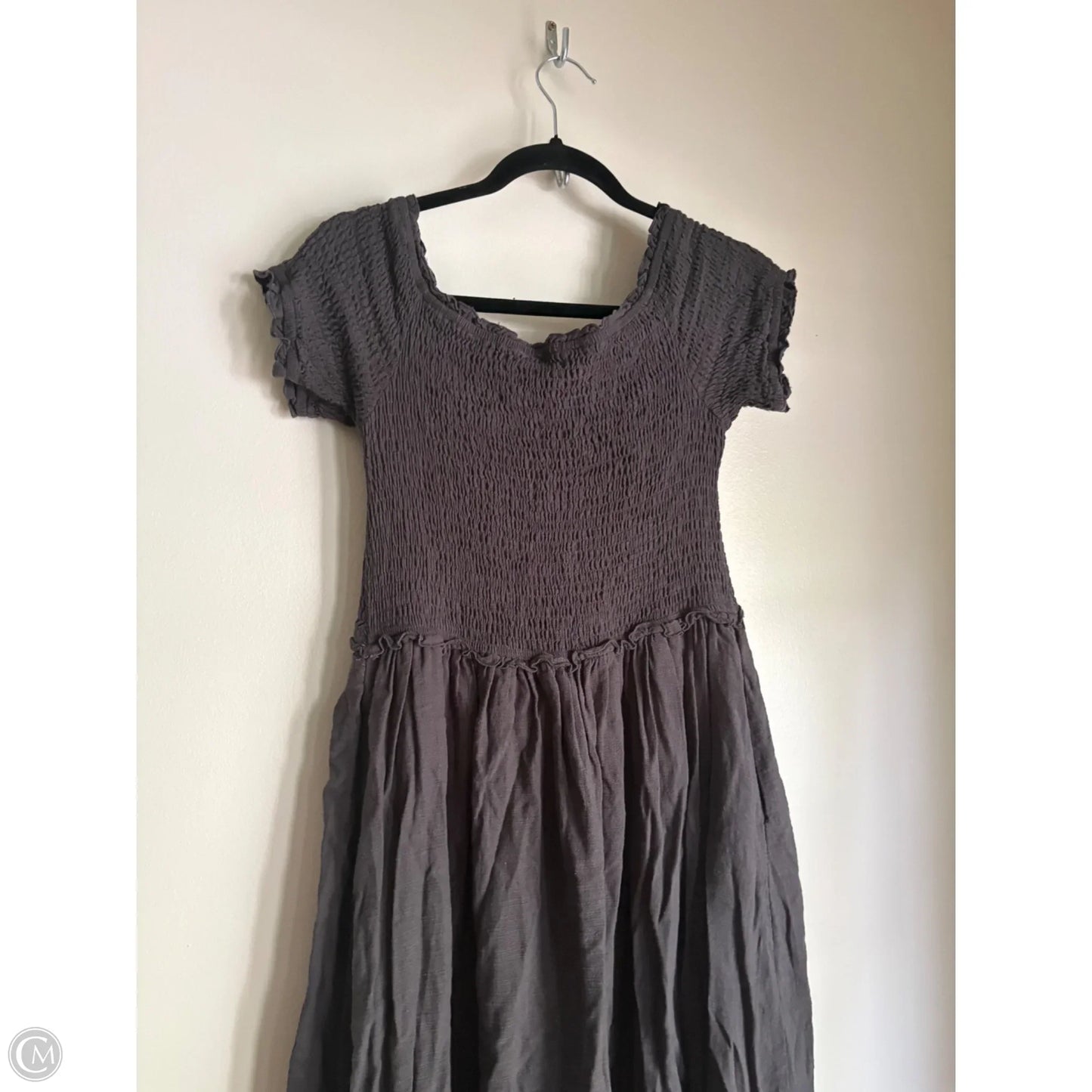 Dress Casual Maxi By Miou In Grey, Size: S