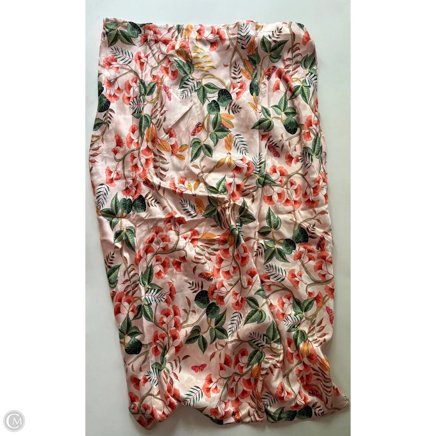 Skirt Maxi By Loft In Floral Print, Size: 2x