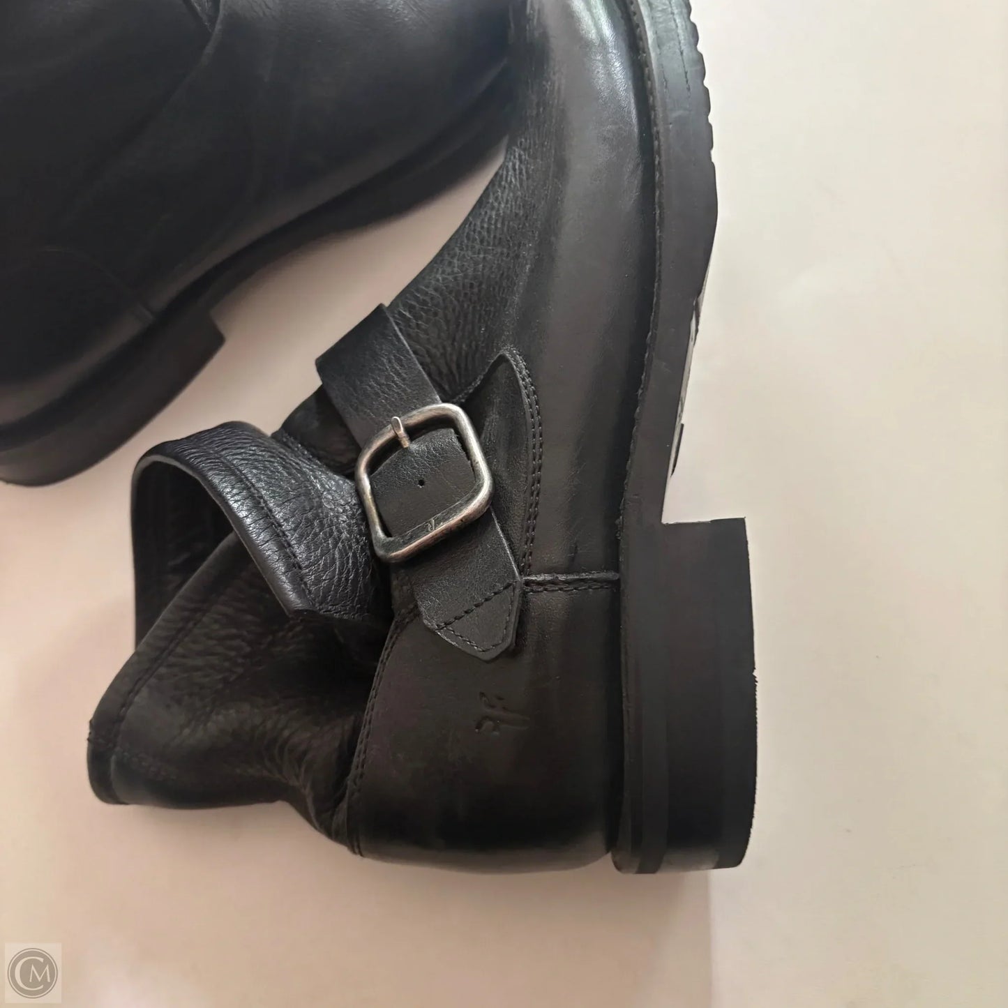 Boots Designer By Frye In Black, Size: 7.5