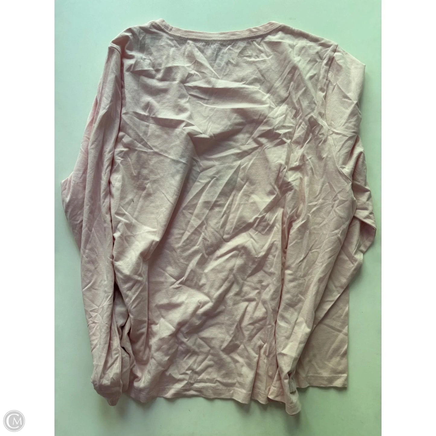 Top Long Sleeve By J. Crew In Pink, Size: 2x