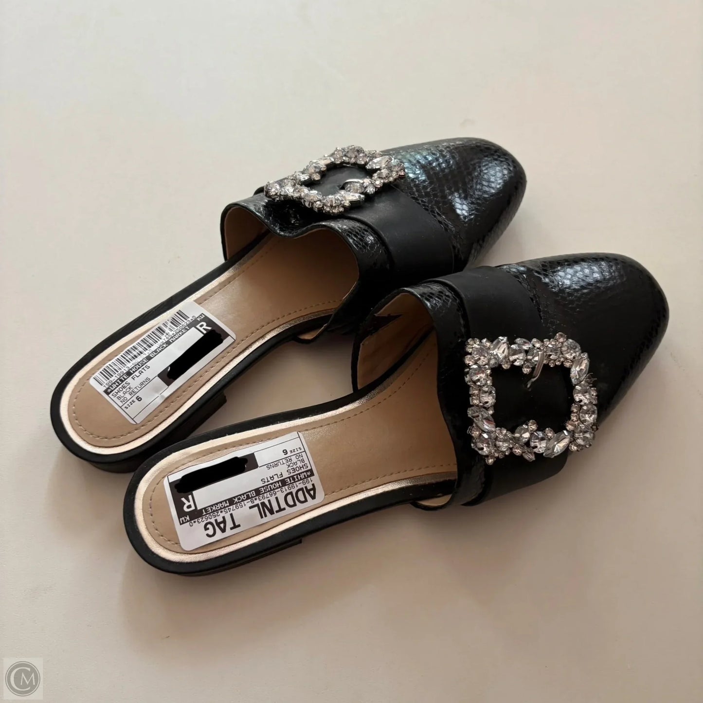 Shoes Flats By White House Black Market In Black, Size: 6