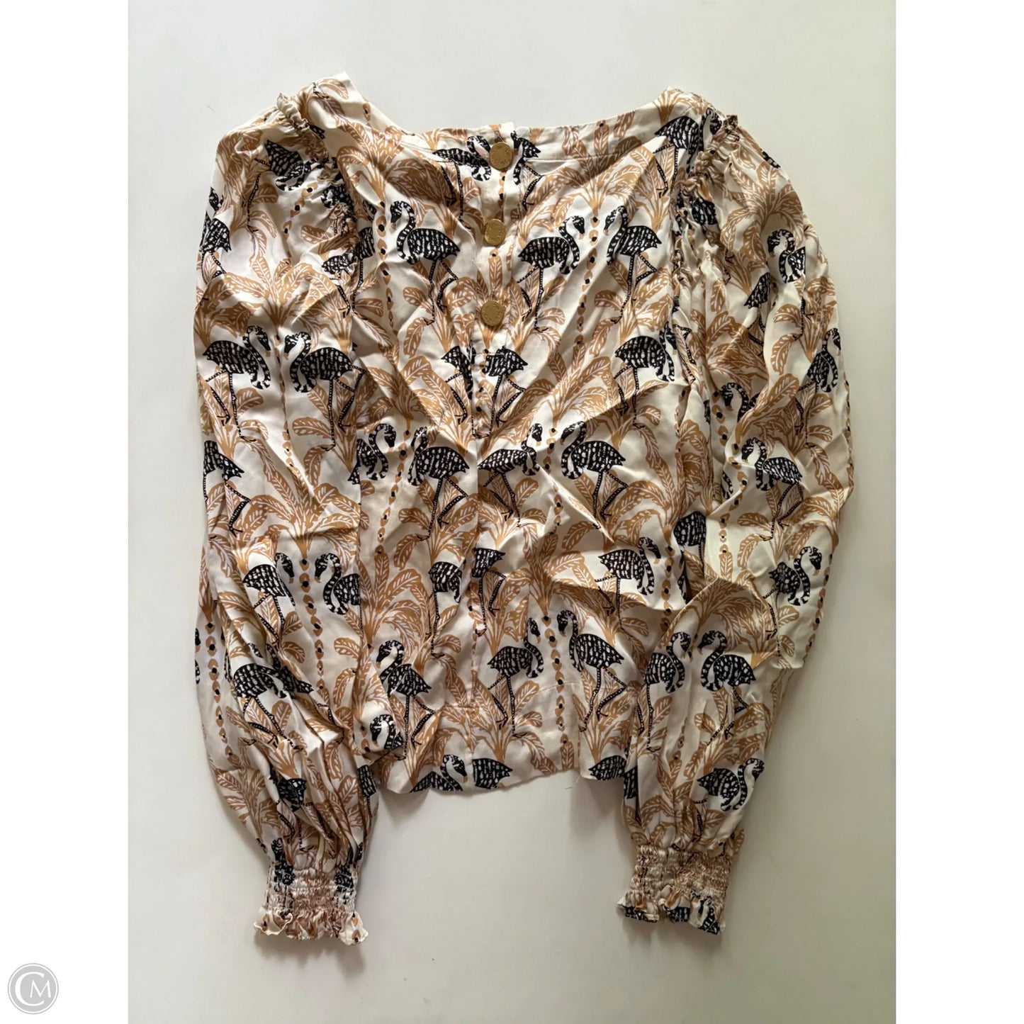 Blouse Designer By Lilly Pulitzer In Animal Print, Size: S