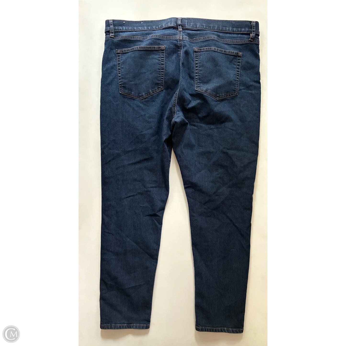 Jeans Straight By Loft In Blue, Size: 18