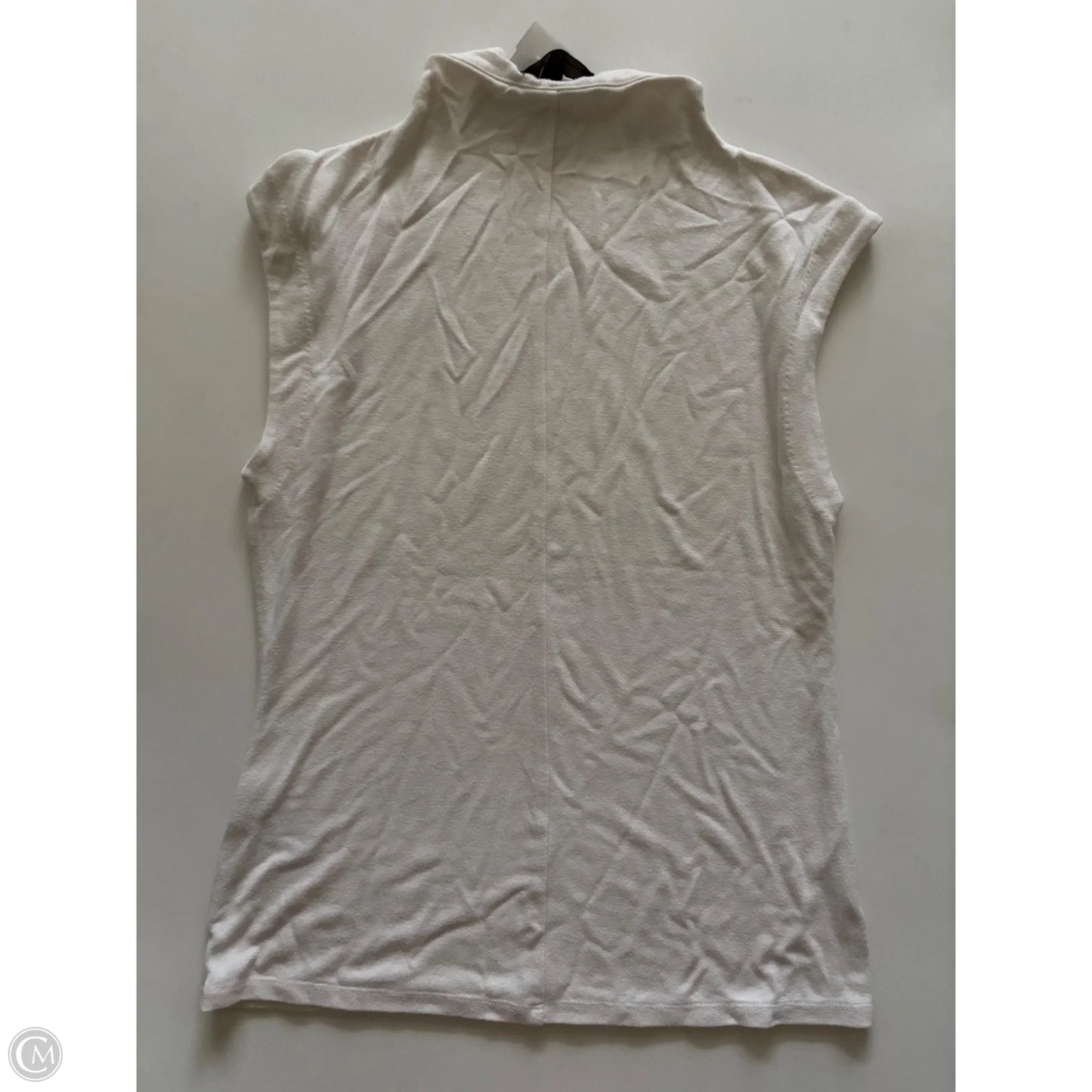 Top Sleeveless By Banana Republic In White, Size: M