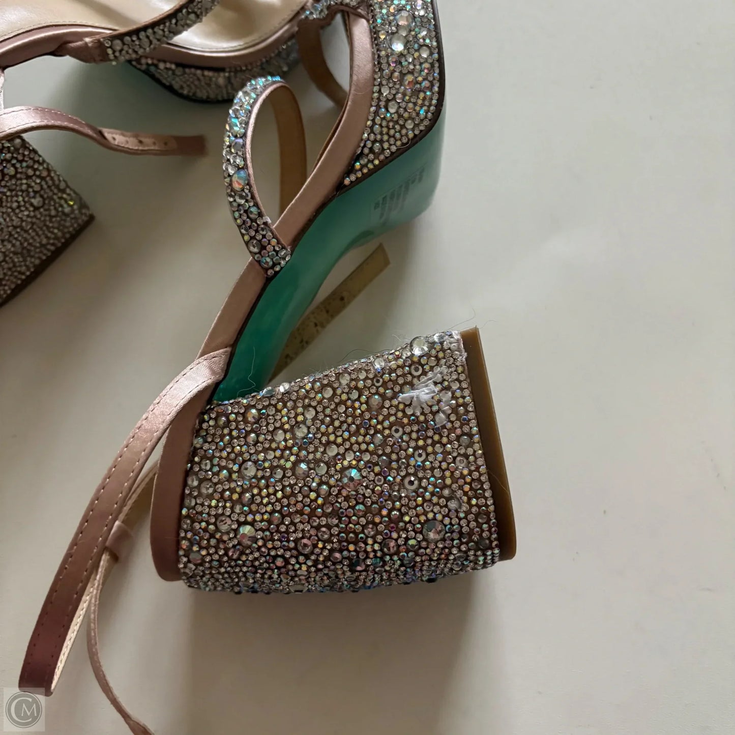 Shoes Heels Block By Betsey Johnson In Multi-colored, Size: 7.5