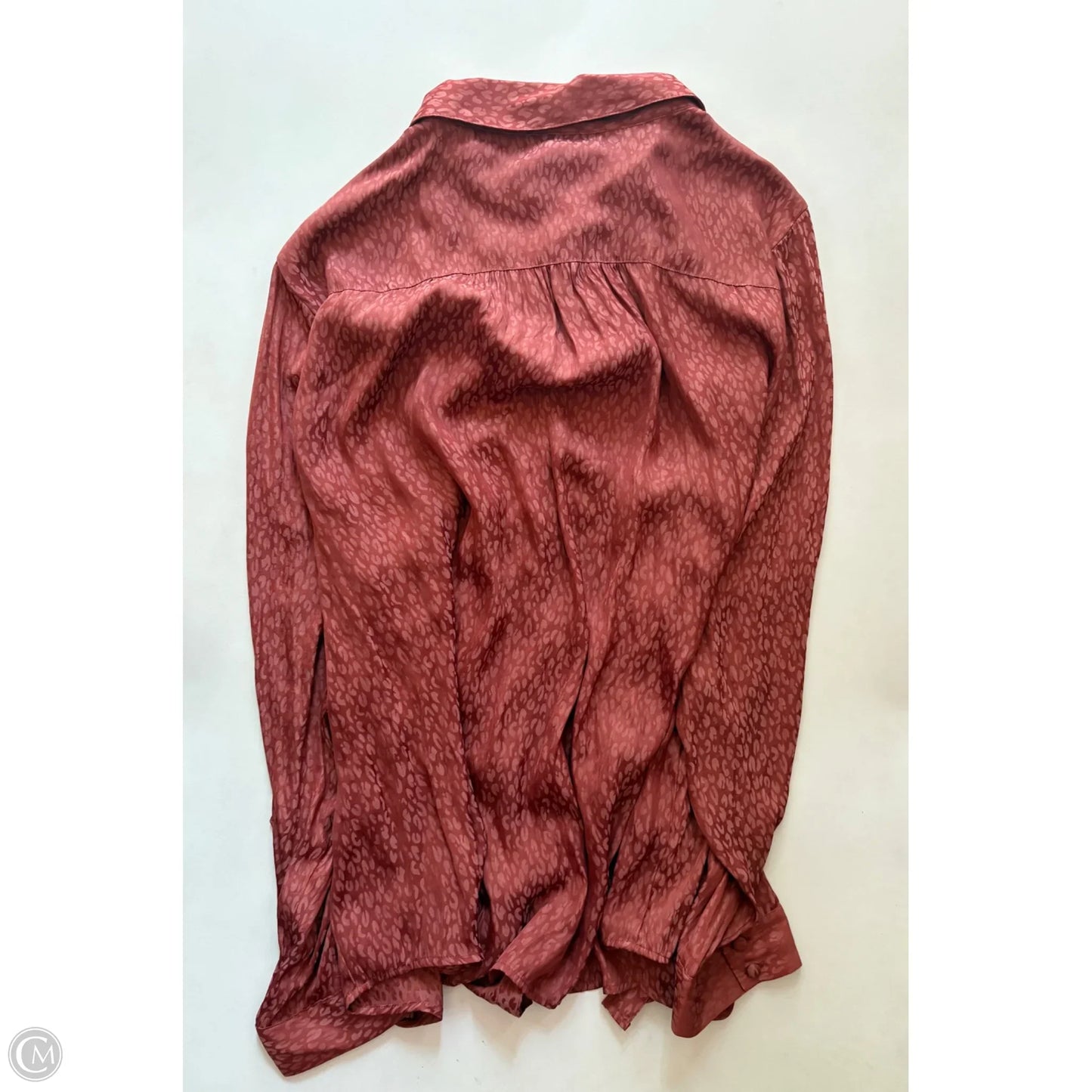 Blouse Long Sleeve By Torrid In Animal Print, Size: 3x