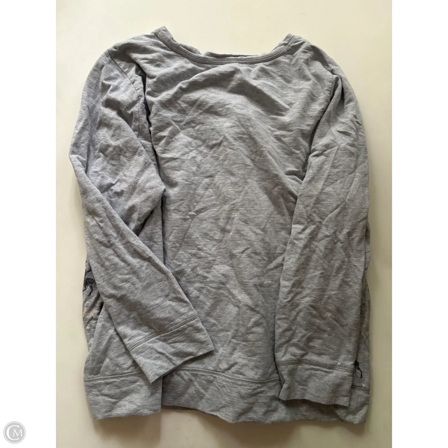 Sweatshirt Crewneck By Style And Company In Grey, Size: 3x