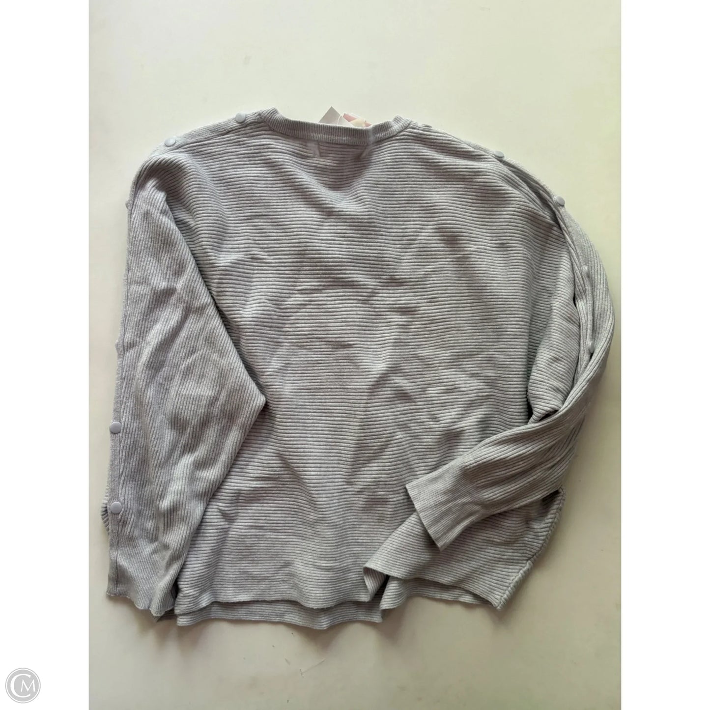 Sweater By Philosophy In Grey, Size: 2x