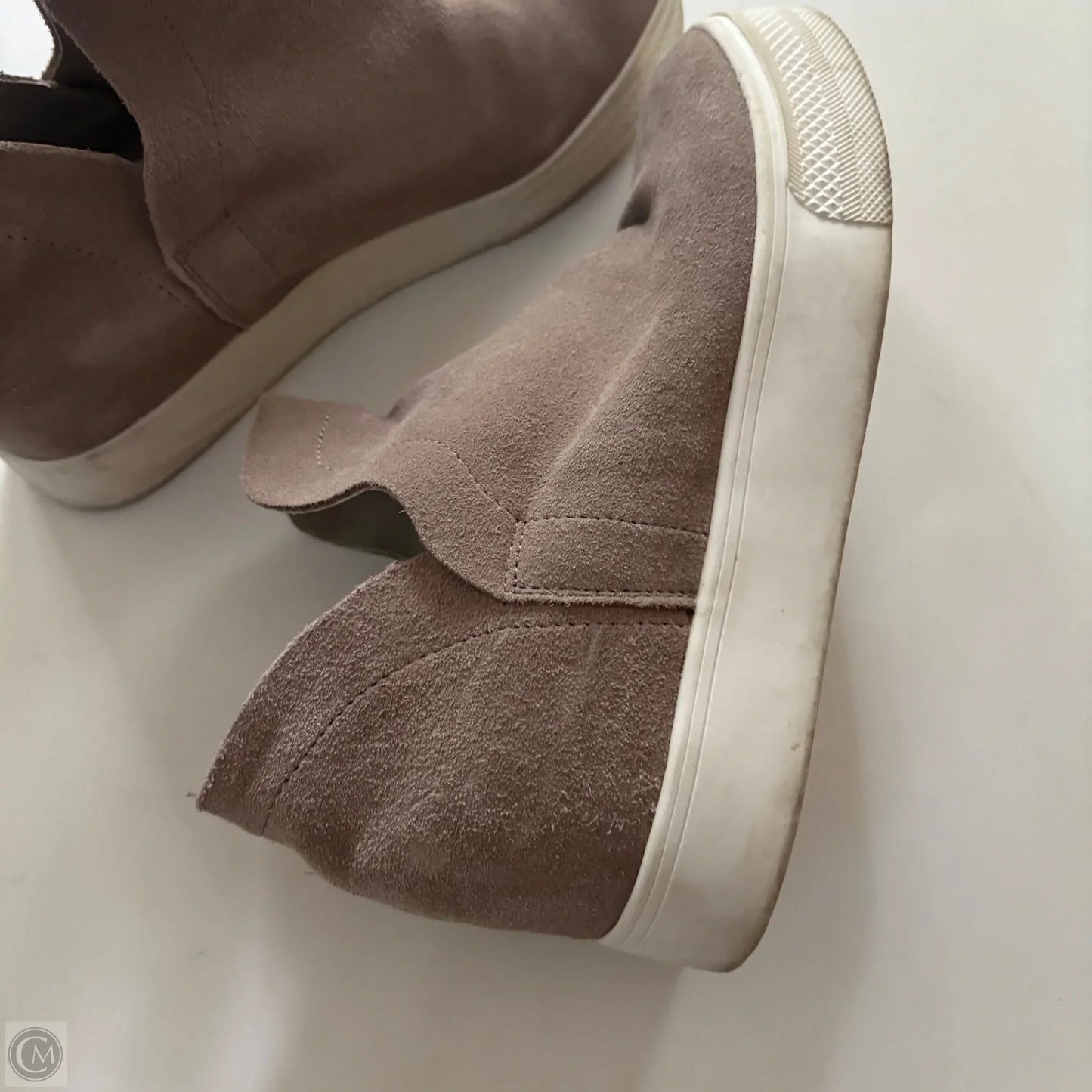 Boots Ankle Flats By Steve Madden In Taupe, Size: 5