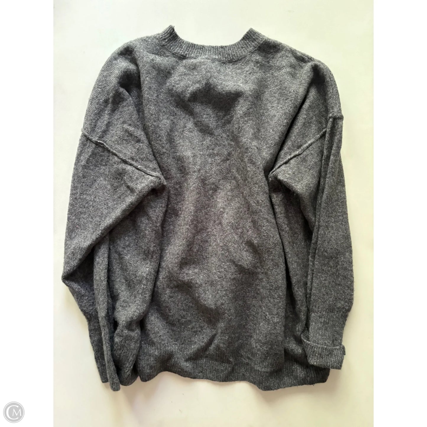 Sweater By Vince Camuto In Grey, Size: M