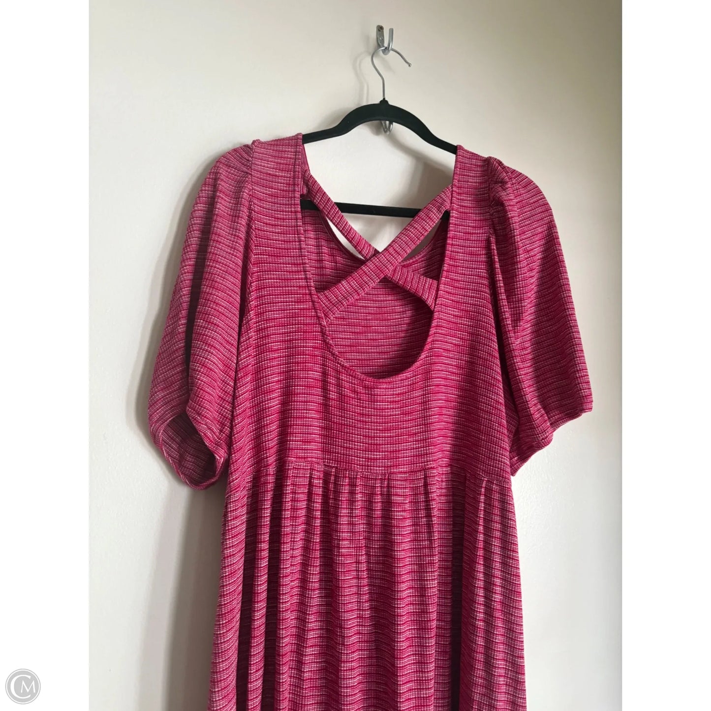 Dress Casual Midi By Daily Practice By Anthropologie In Red, Size: Xl