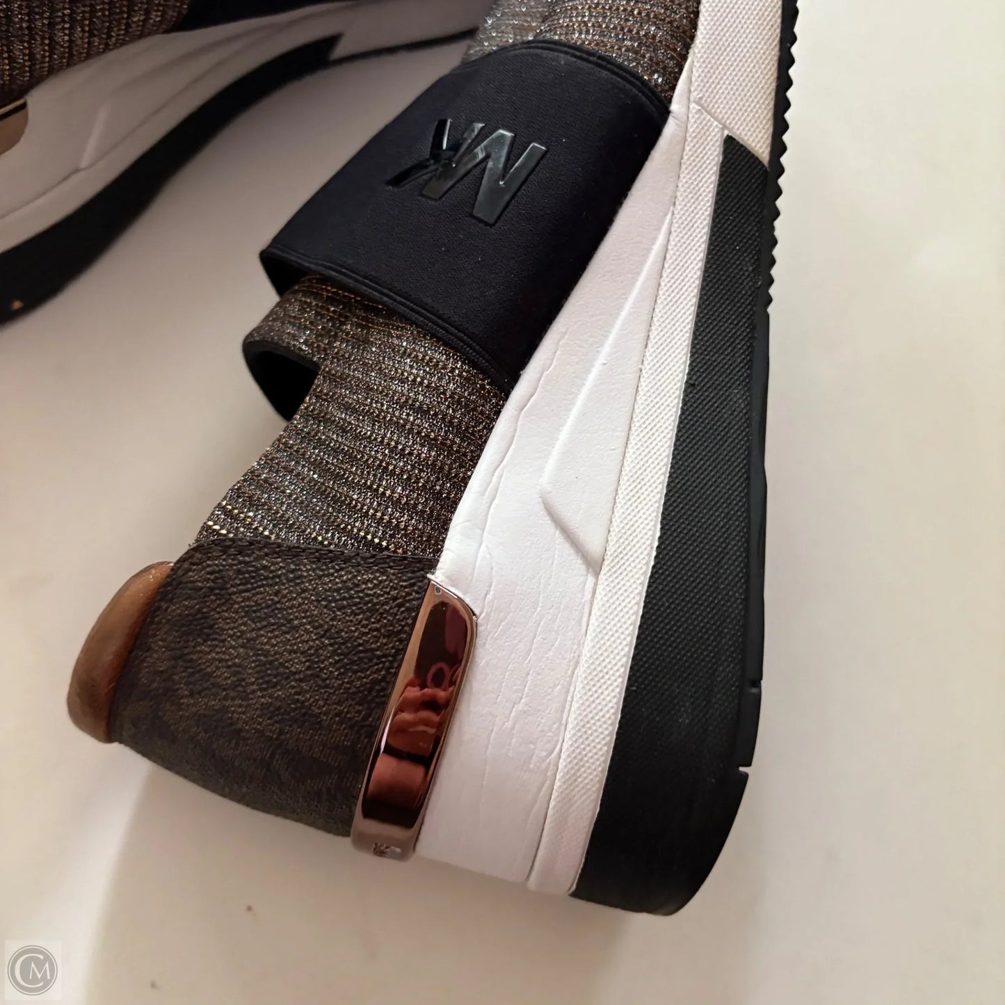 Shoes Designer By Michael Kors In Black, Size: 11