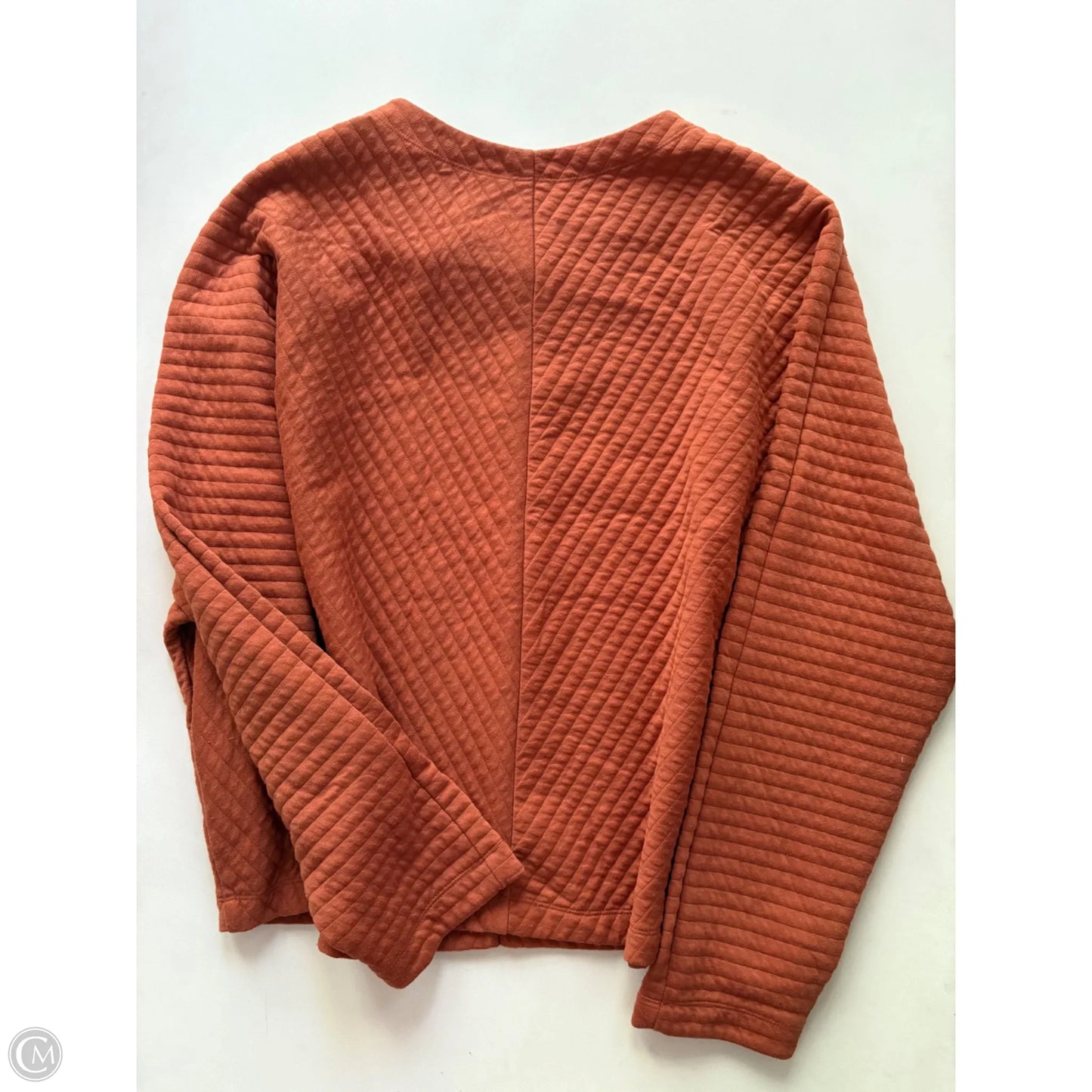 Top Long Sleeve By A New Day In Orange, Size: 2x