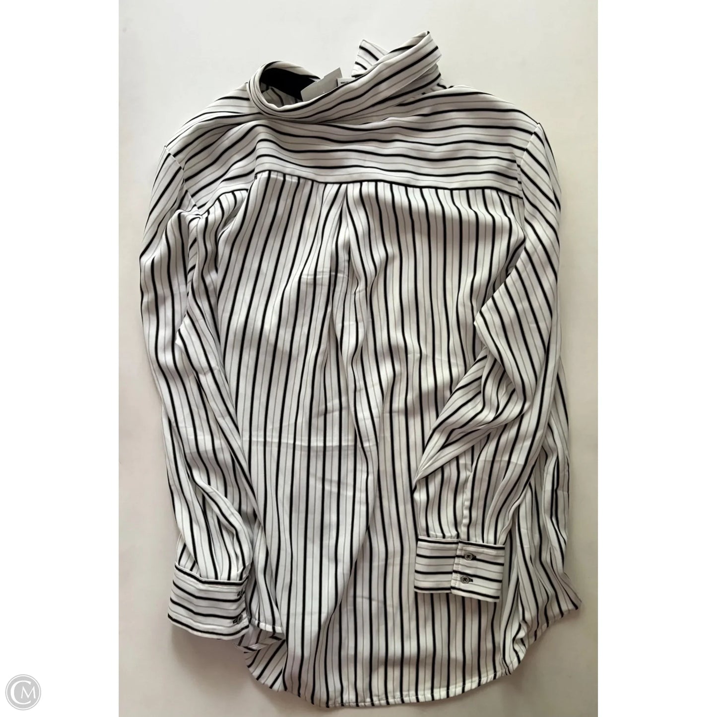 Top Long Sleeve By Rachel Zoe In Striped Pattern, Size: 2x