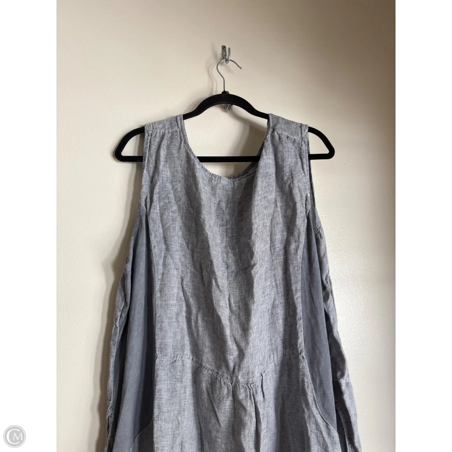 Dress Work By Lungo In Blue, Size: 3x