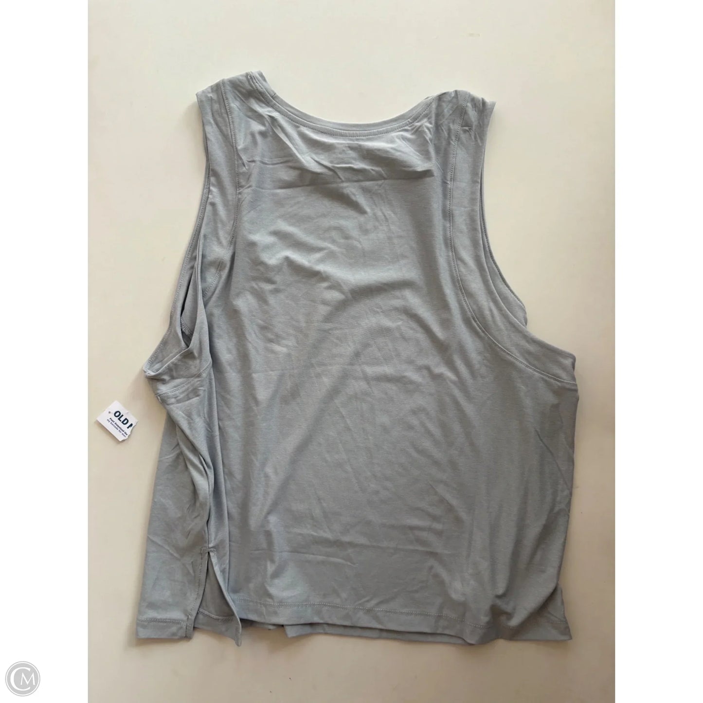 Athletic Tank Top By Old Navy In Grey, Size: Xl