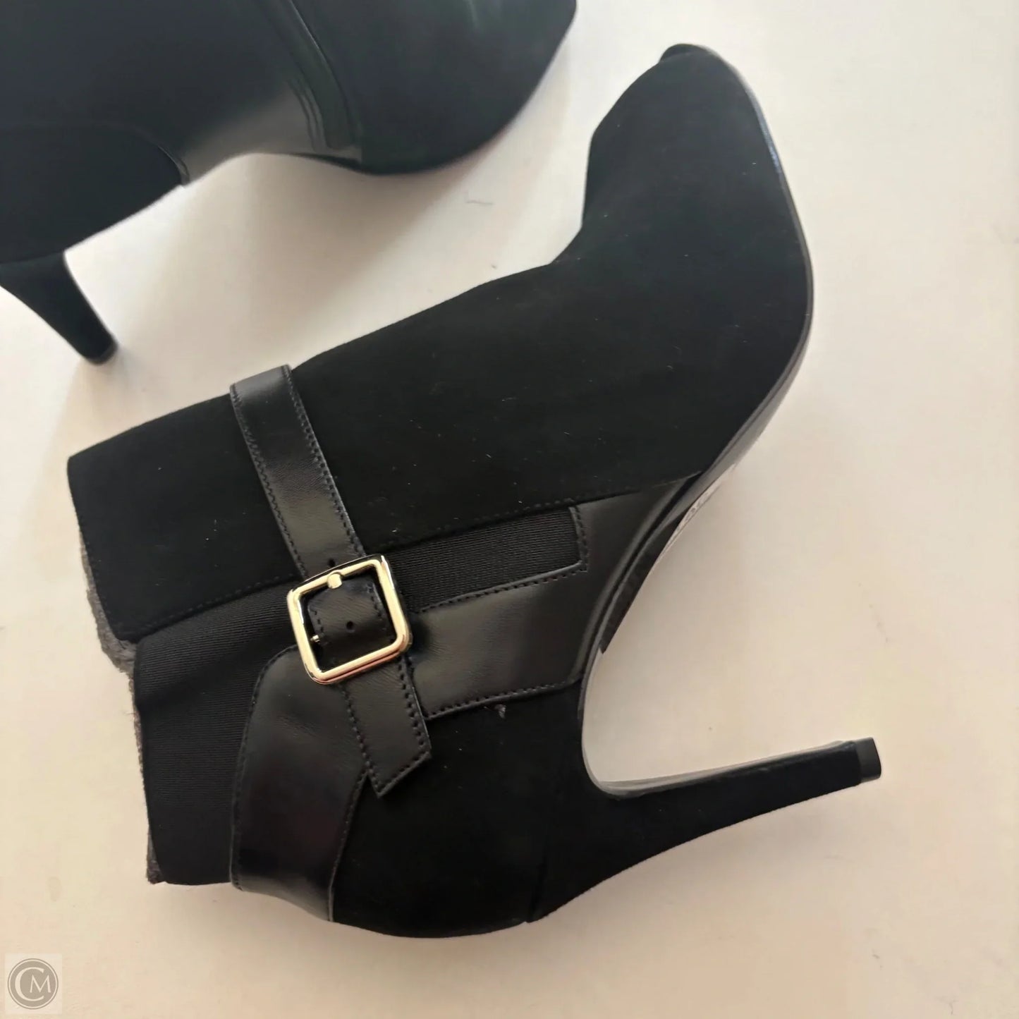 Boots Ankle Heels By Marc Fisher In Black, Size: 9.5