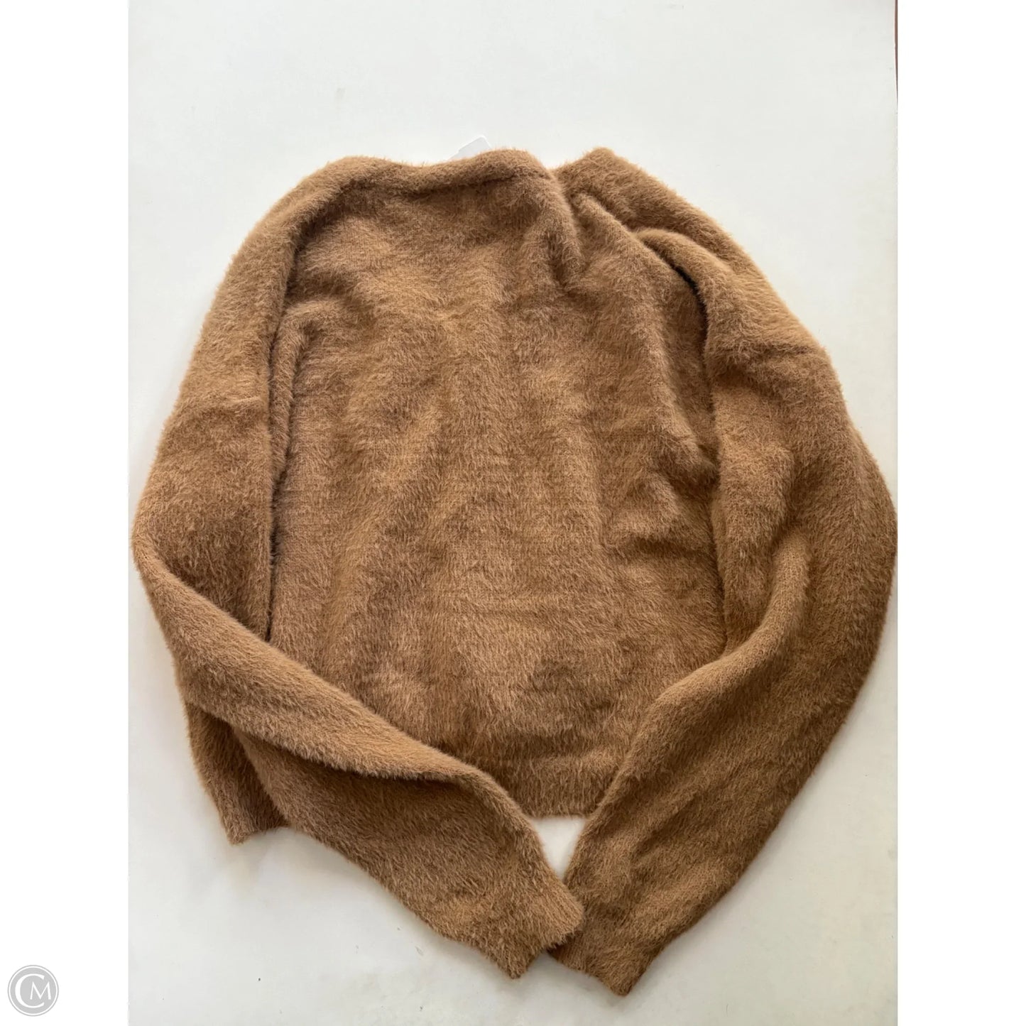 Sweater Cardigan By Cmc In Brown, Size: M