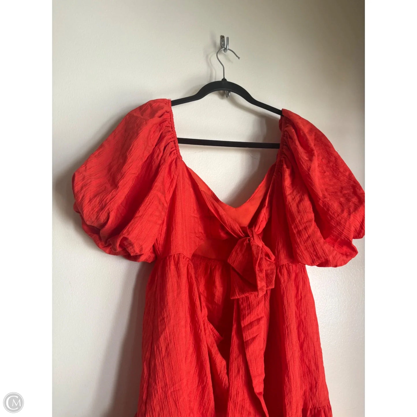 Dress Casual Short By Flying Tomato In Orange, Size: S