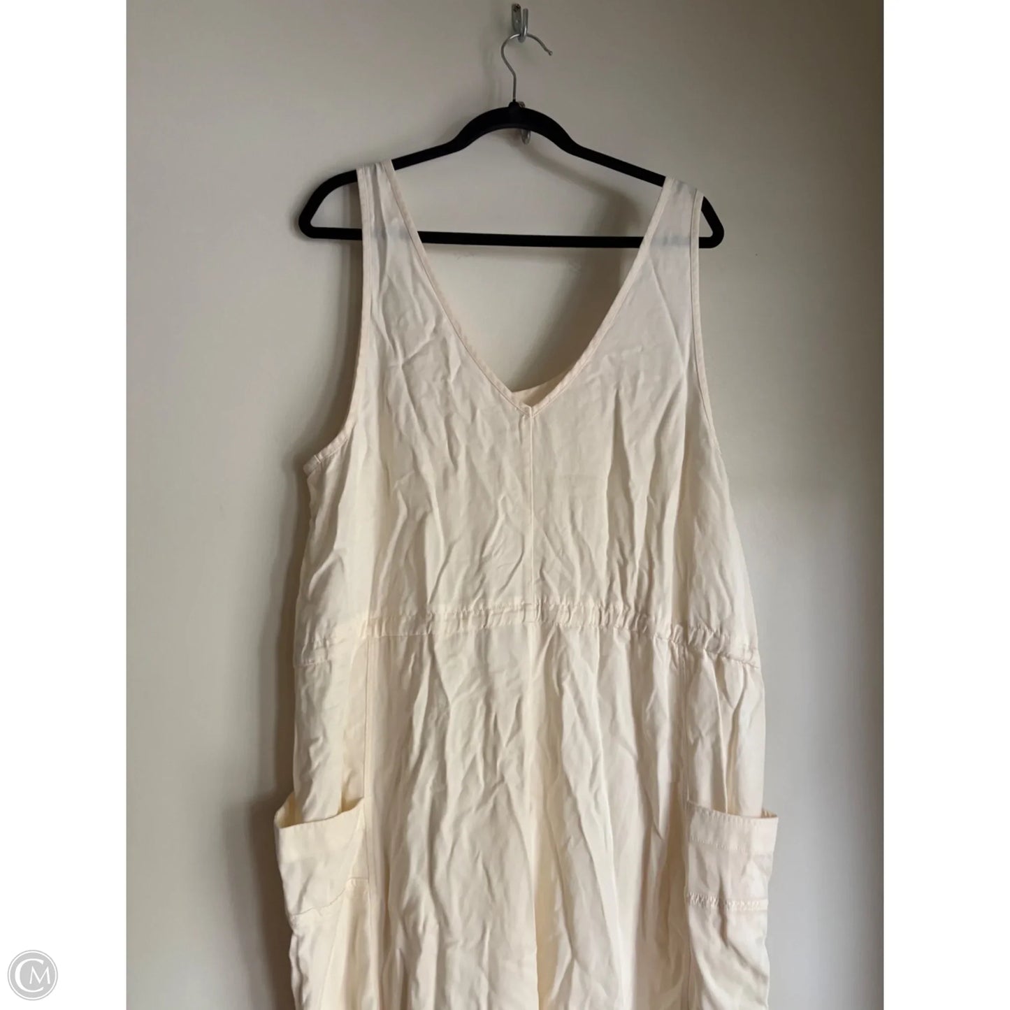 Jumpsuit By Calia In Cream, Size: Xl