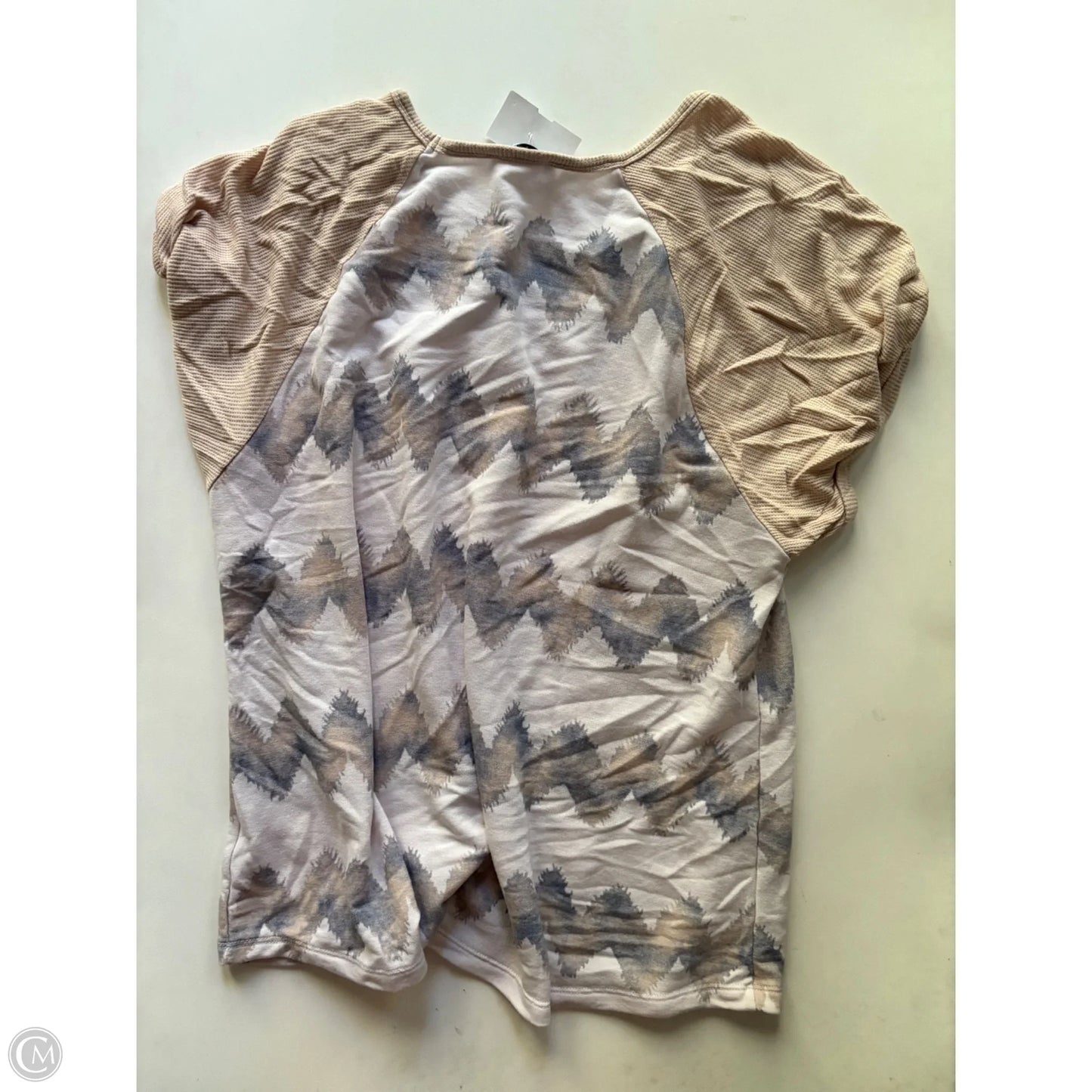 Top Short Sleeve By White Birch In Cream, Size: S