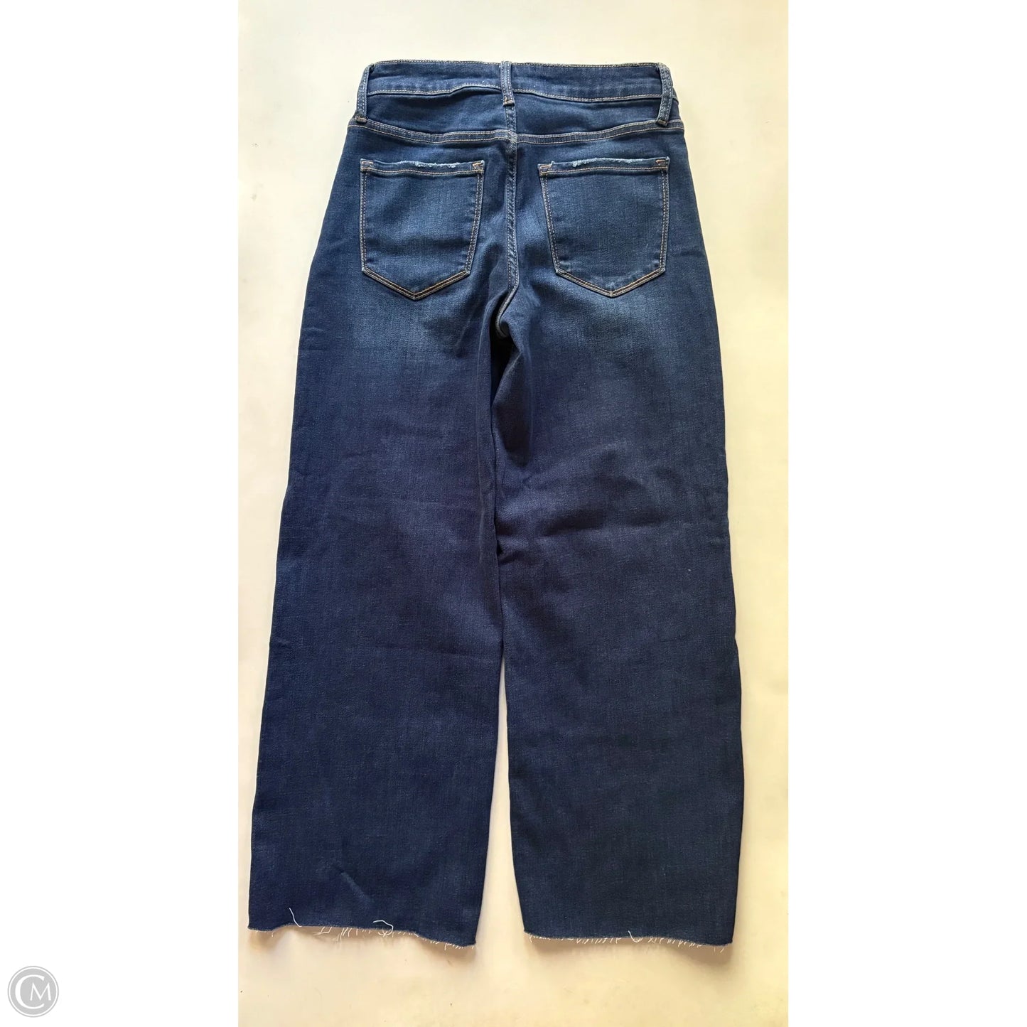 Jeans Wide Leg By Vervet In Blue, Size: 4