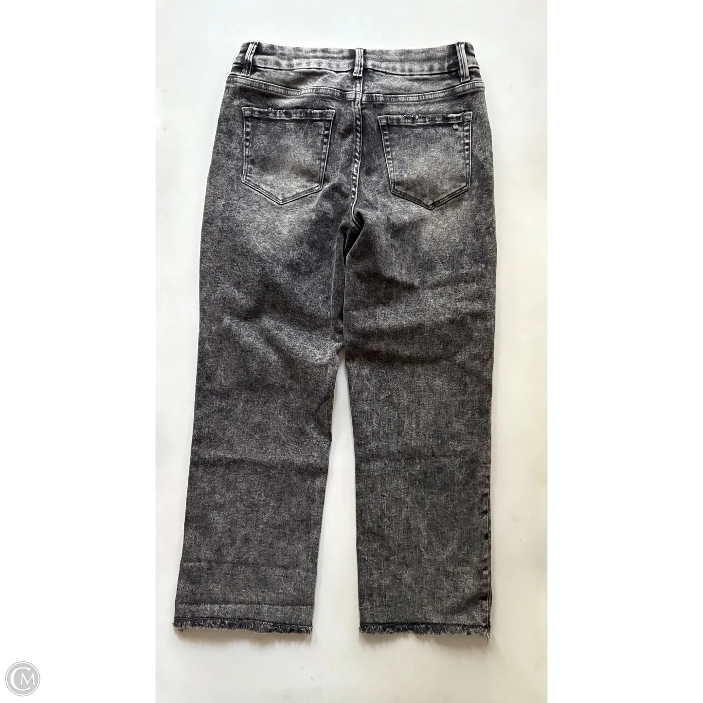 Jeans Wide Leg By Micas In Black, Size: 4